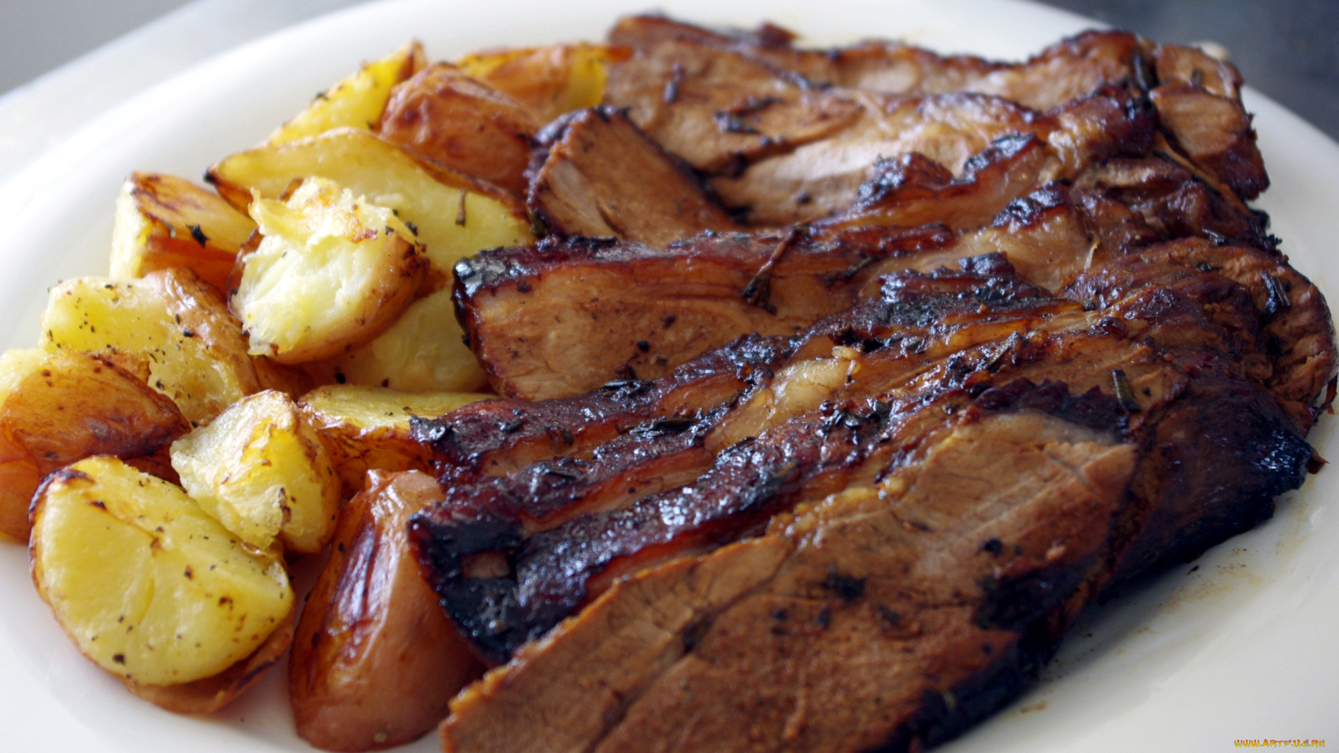 еда, мясные, блюда, греческая, кухня, мясо