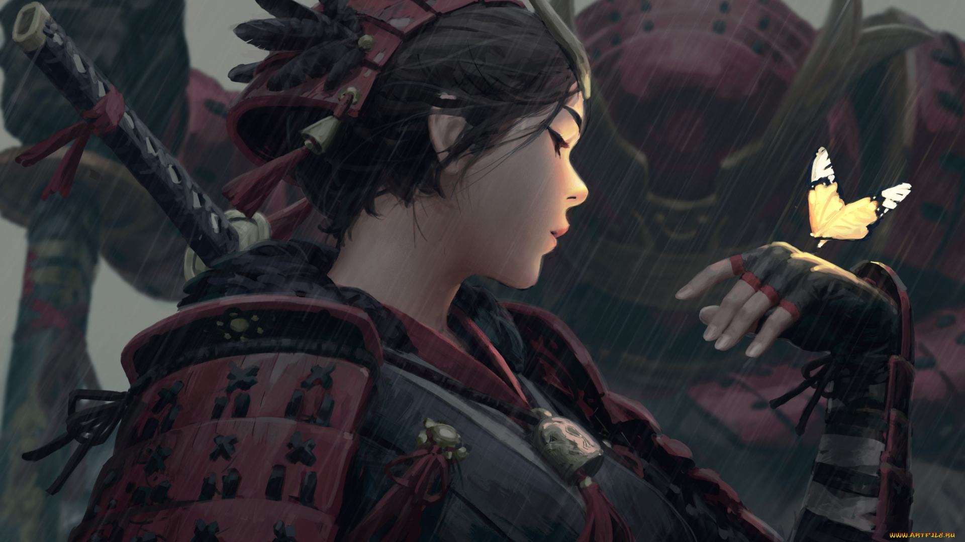 guweiz, фэнтези, девушки, девушка