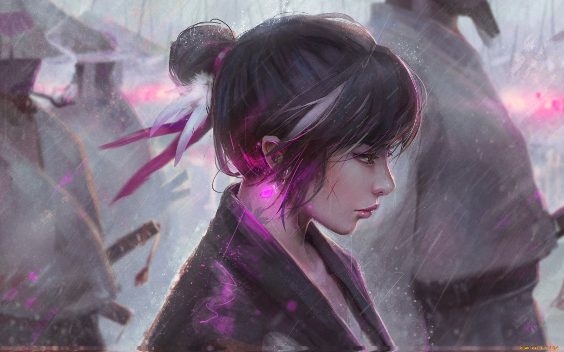 guweiz, рисованное, девушка