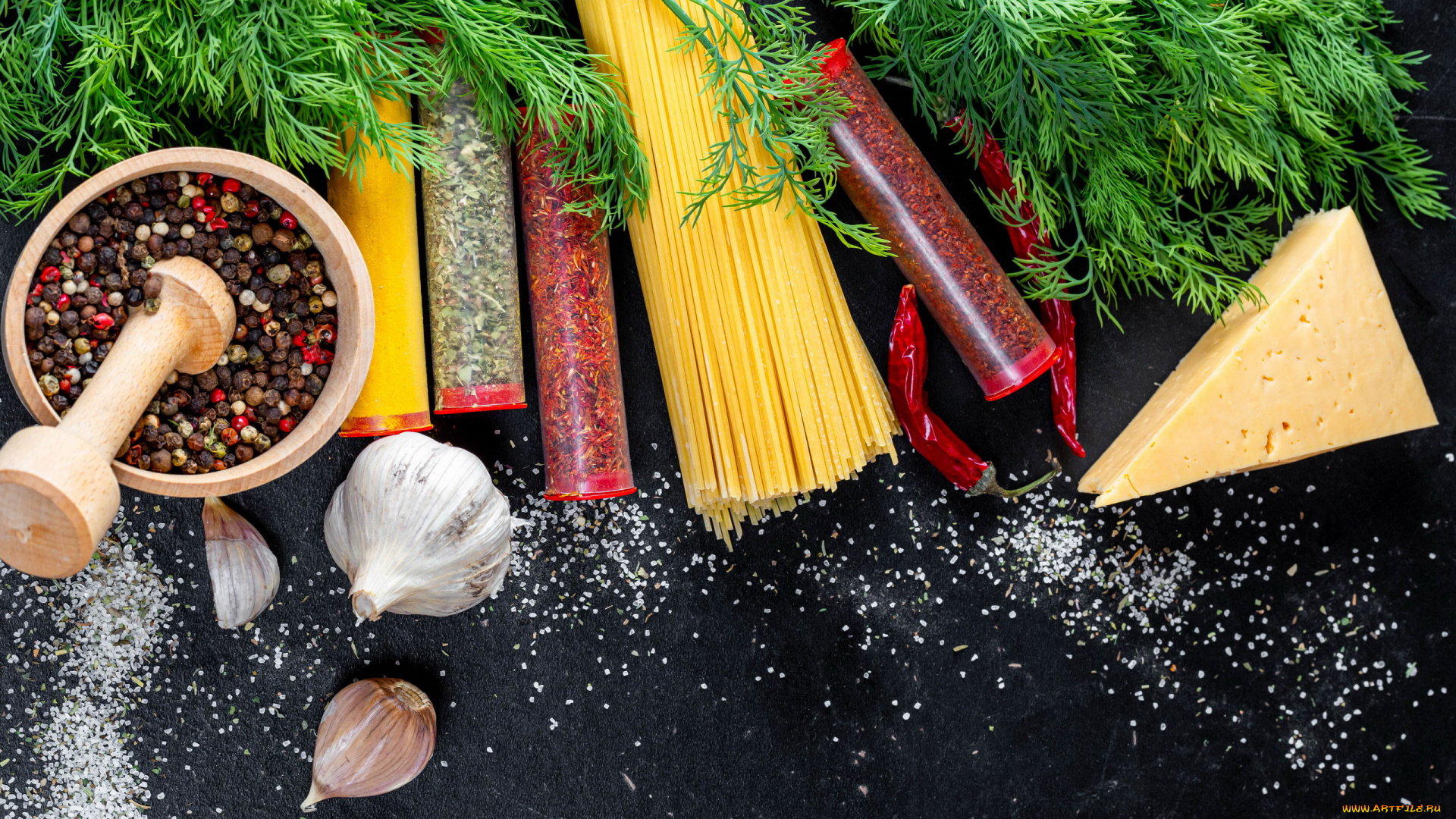 еда, макароны, , макаронные, блюда, паста, спагетти, приправы, сыр, петрушка