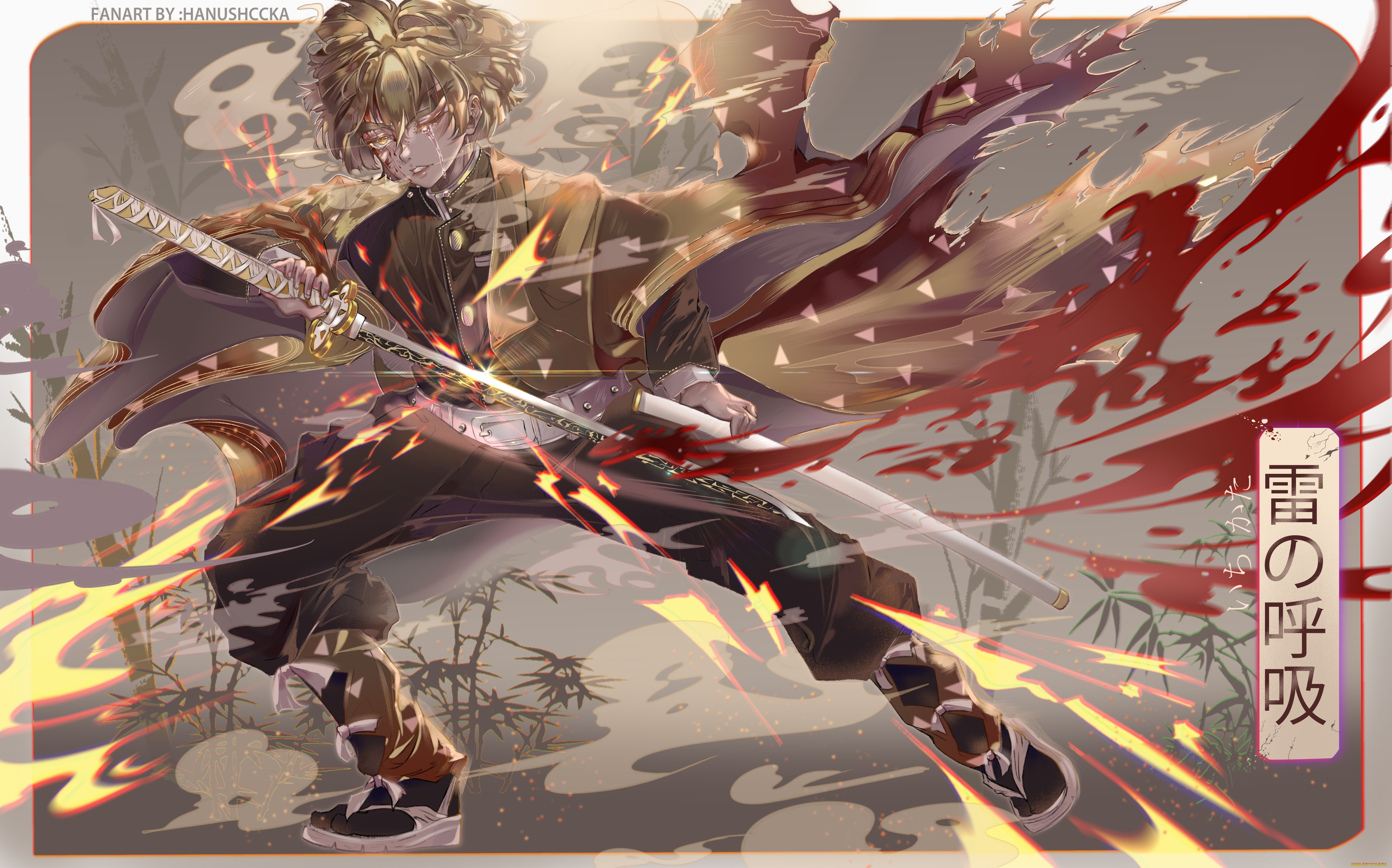 аниме, demon, slayer, , kimetsu, no, yaiba, клинок, рассекающий, демонов