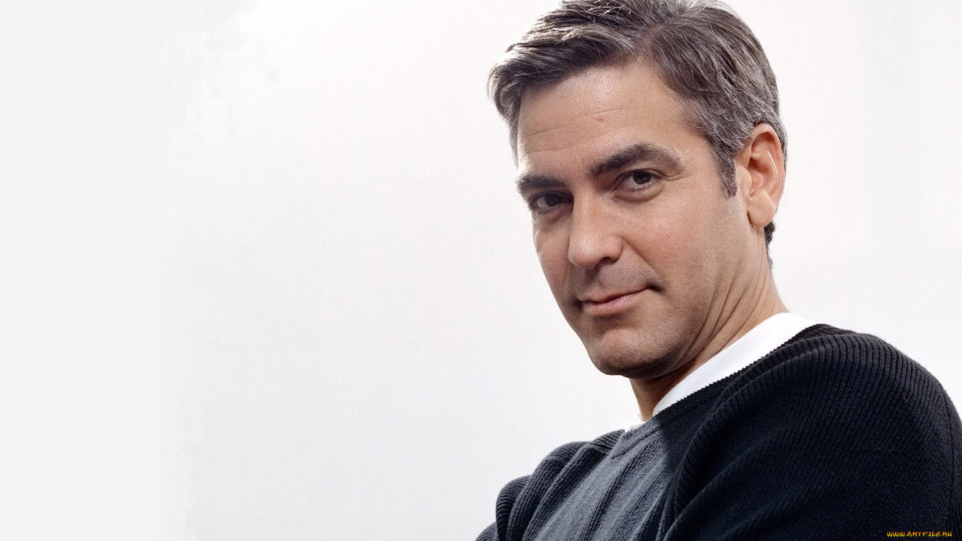 мужчины, george, clooney, актер, свитер