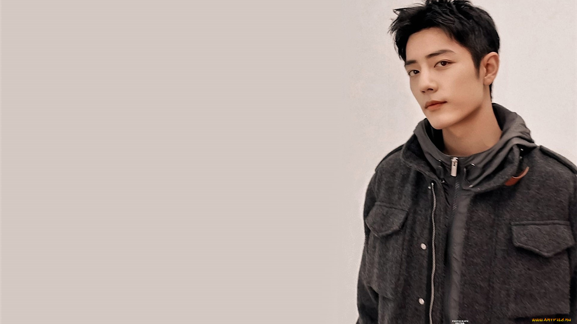 мужчины, xiao, zhan, актер, куртка