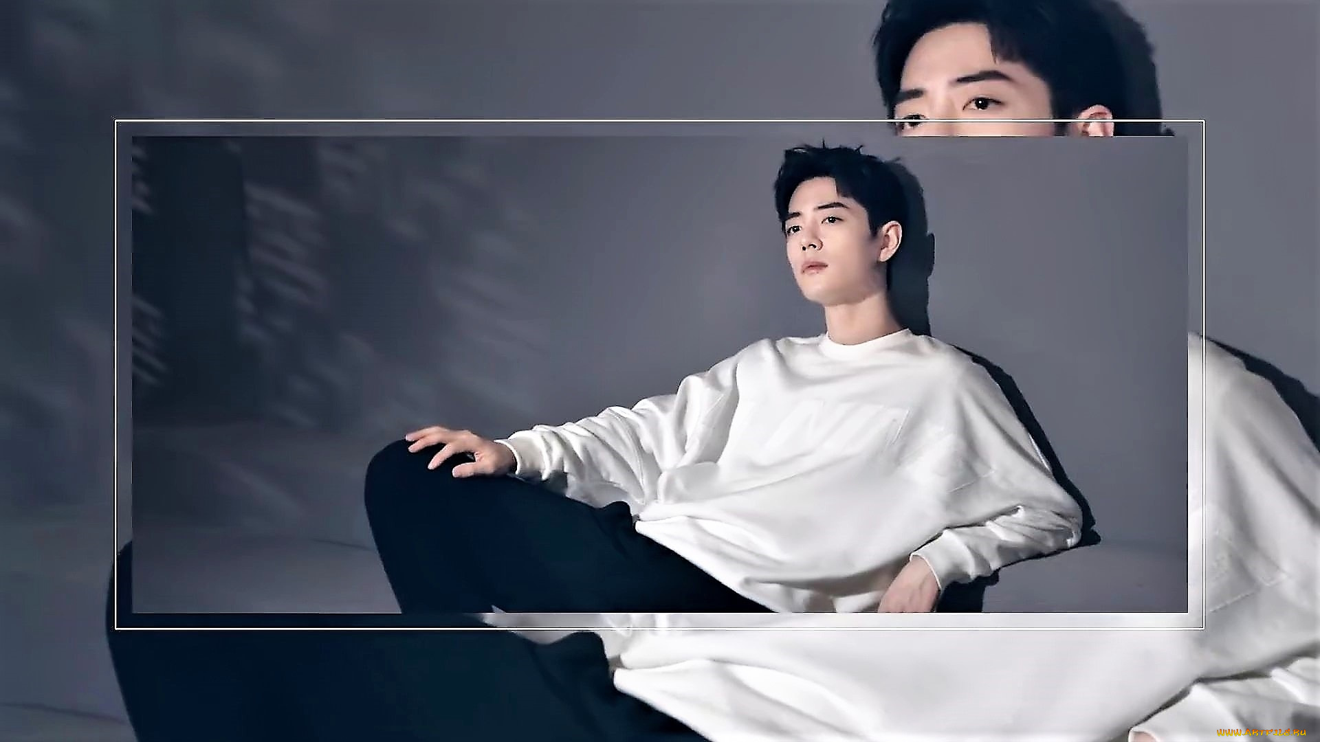 мужчины, xiao, zhan, актер, свитер