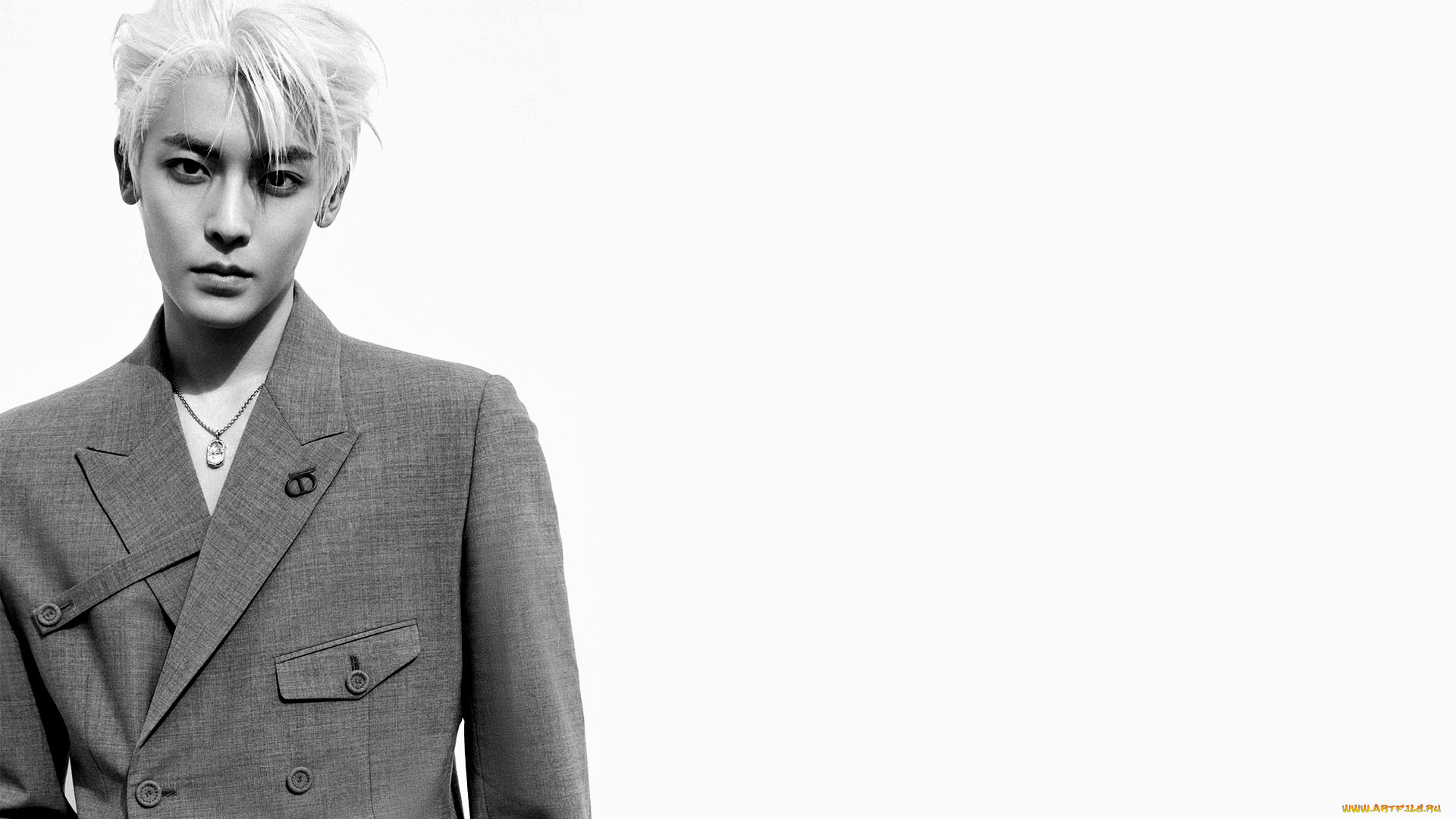 мужчины, hou, ming, hao, актер, блондин, пиджак