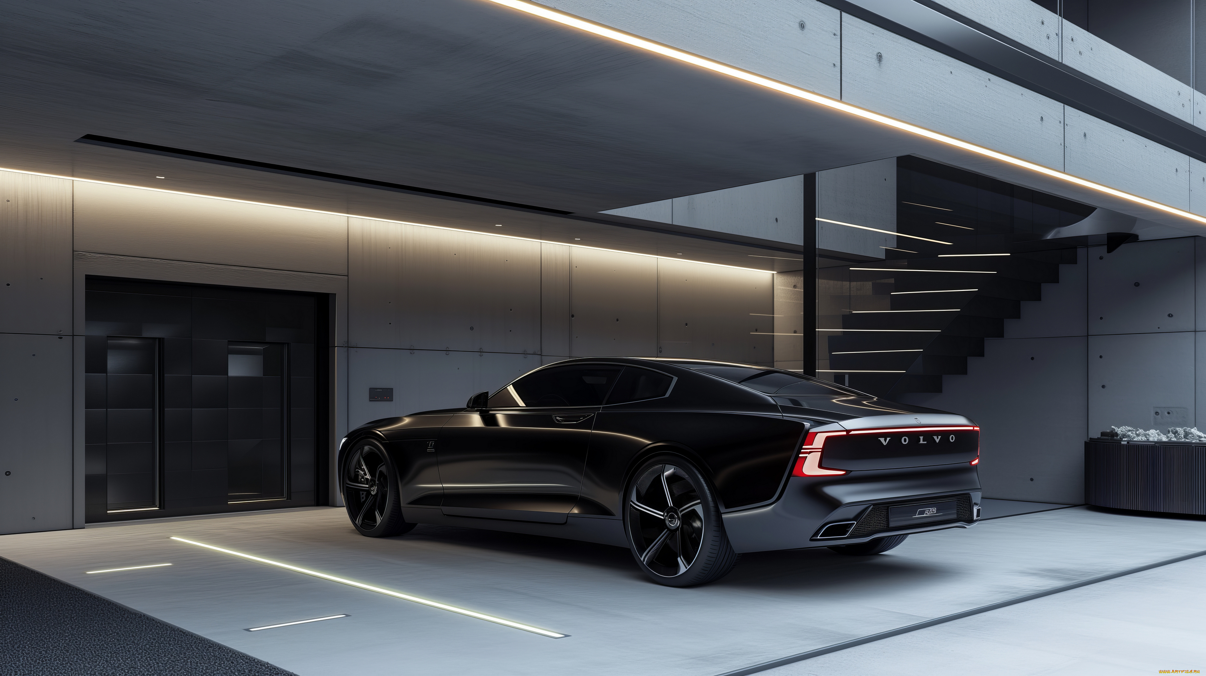 разное, компьютерный, дизайн, ai, art, volvo, мoдeрн, чeрный