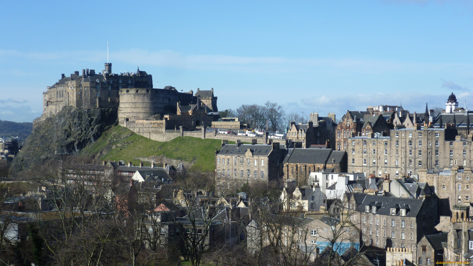 edinburgh, castle, города, эдинбург, , шотландия, edinburgh, castle