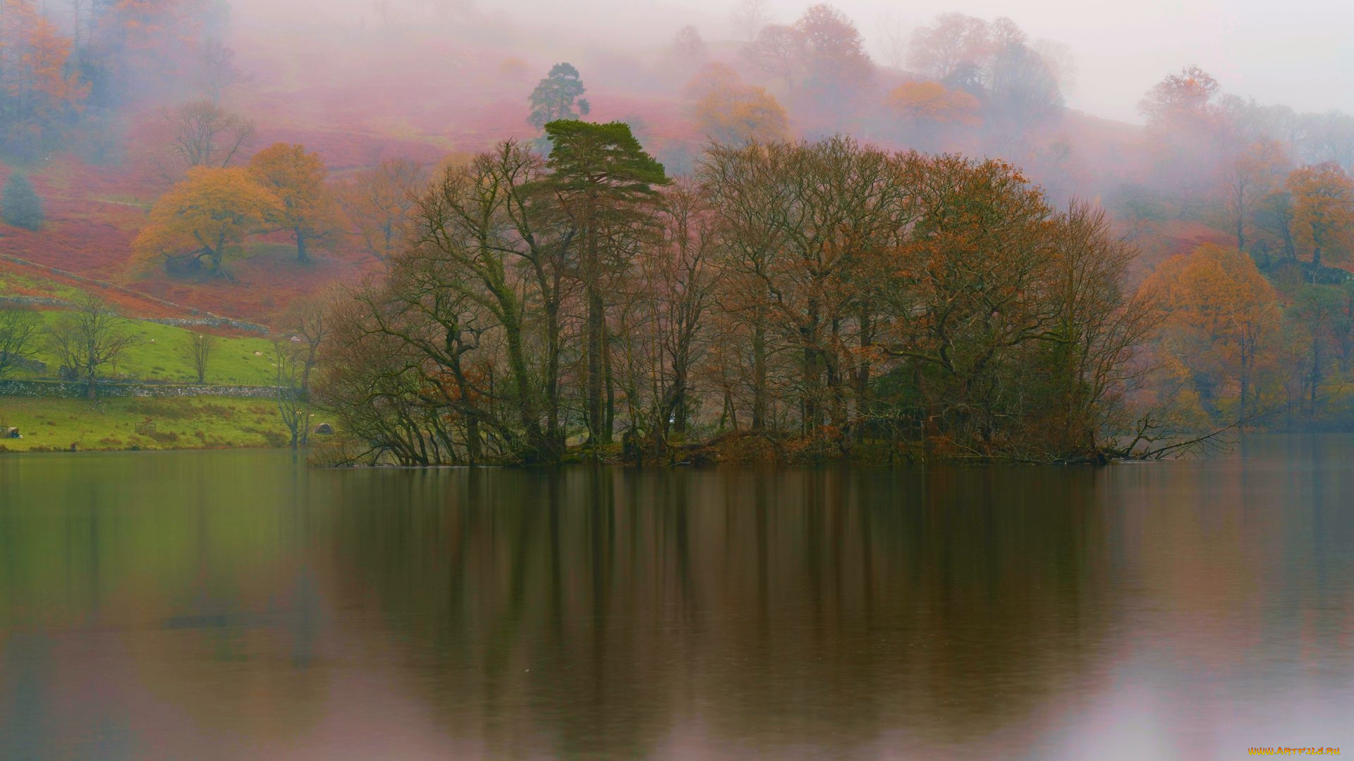 lake, district, cumbria, england, природа, реки, озера, lake, district