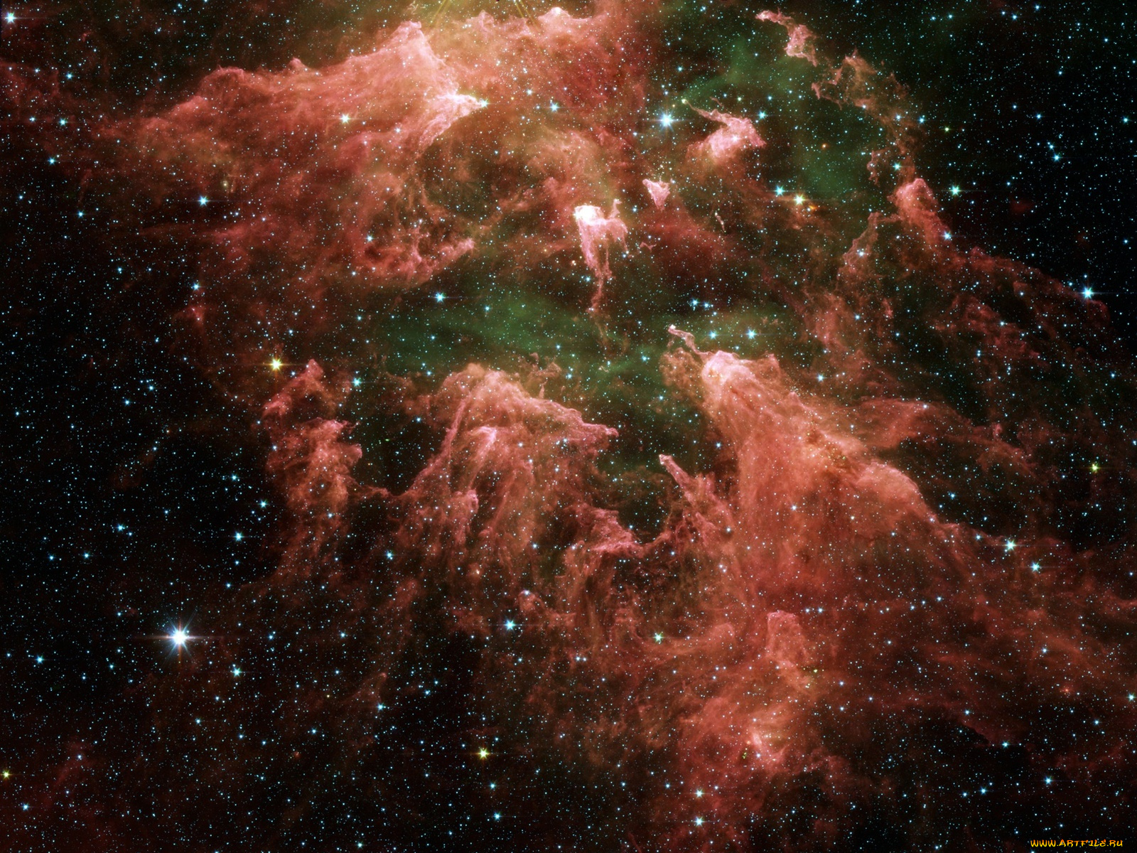 киля, космос, галактики, туманности