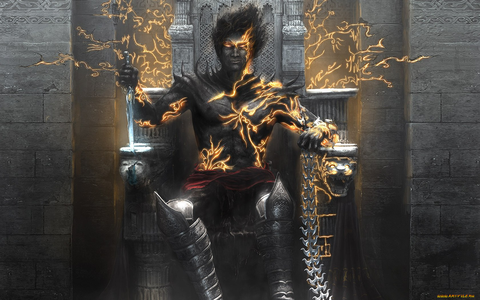 видео, игры, prince, of, persia, the, two, thrones