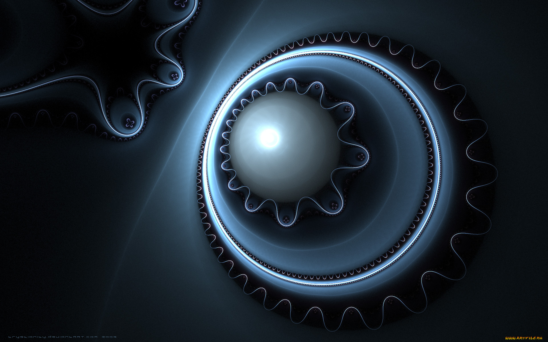 3д, графика, fractal, фракталы