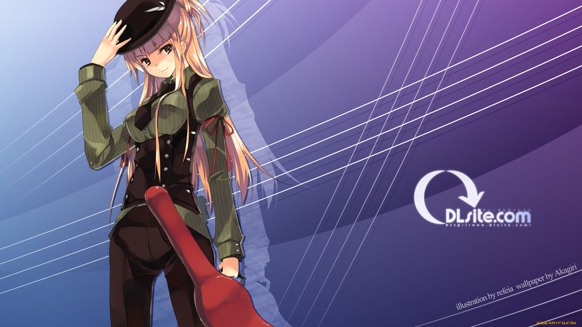 аниме, headphones, instrumental