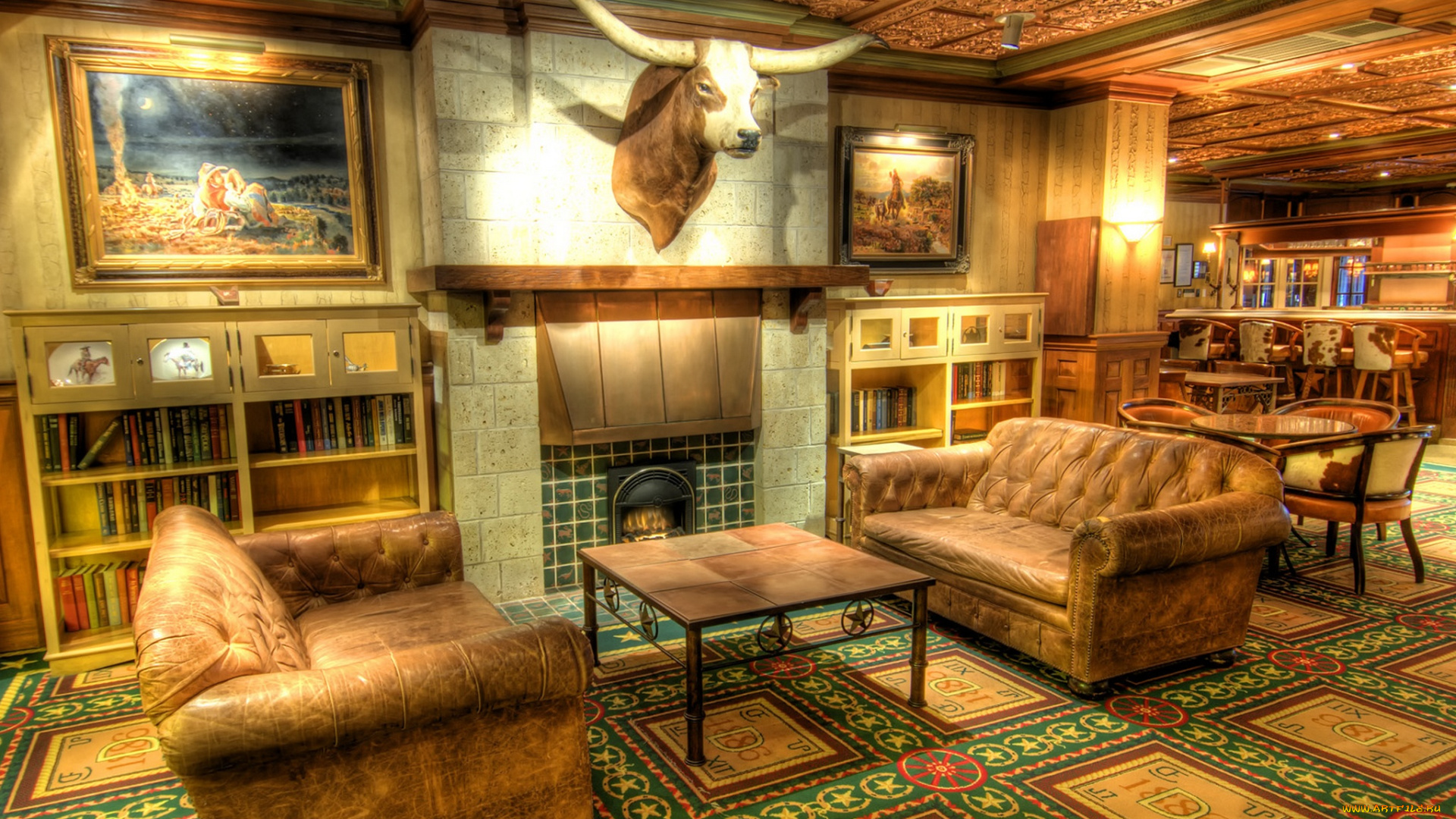 интерьер, гостиная