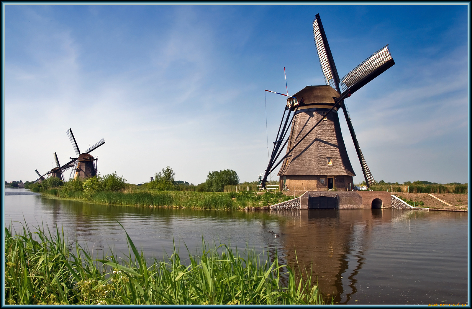 разное, мельницы, вода, река