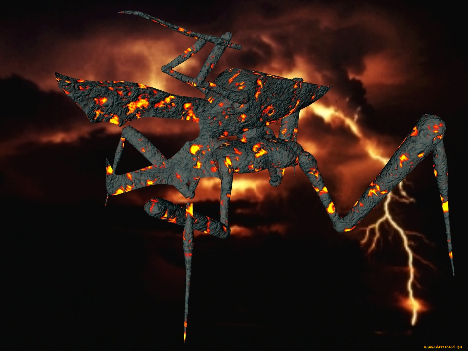 3д, графика, creatures, существа