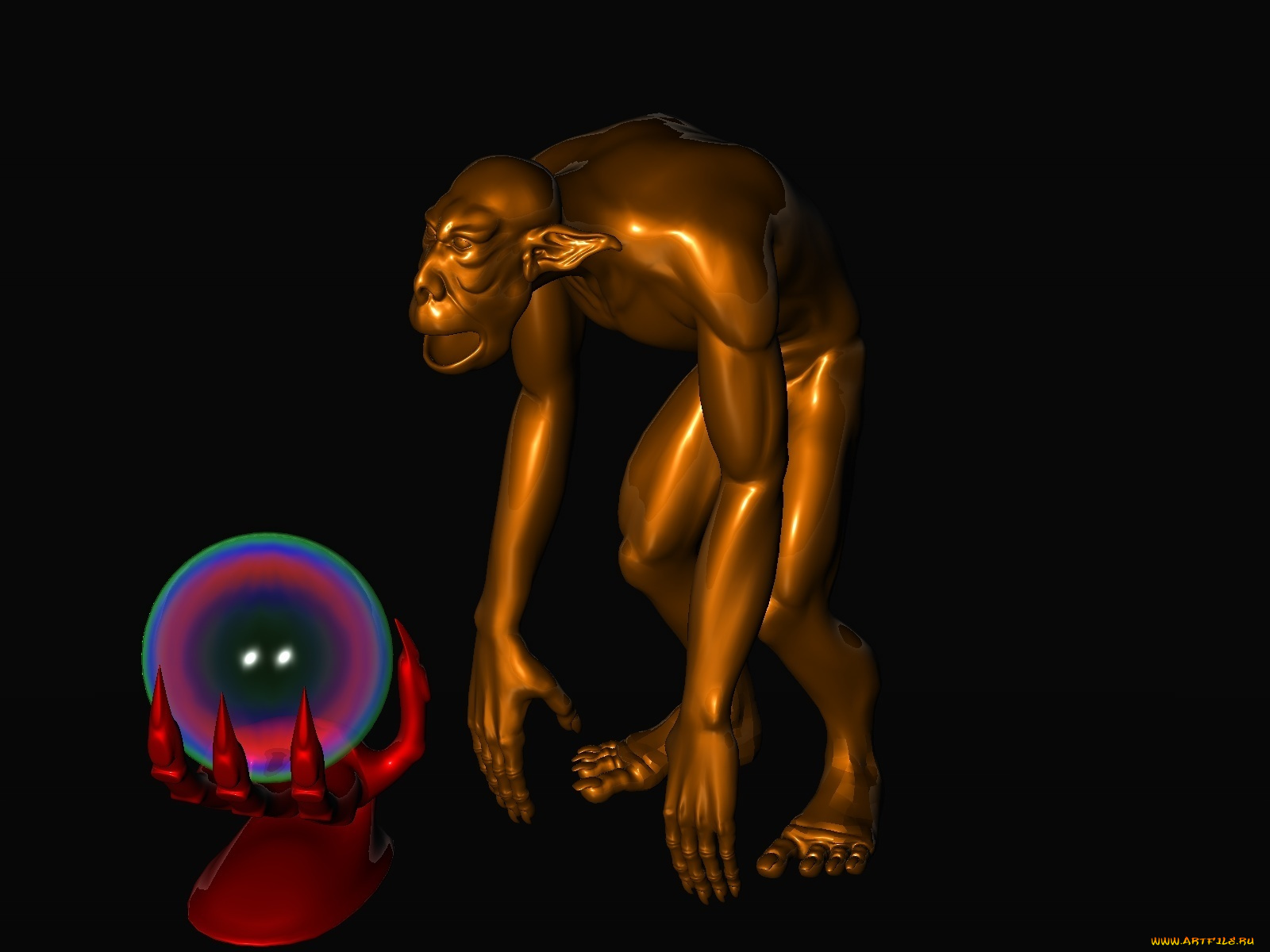 3д, графика, creatures, существа