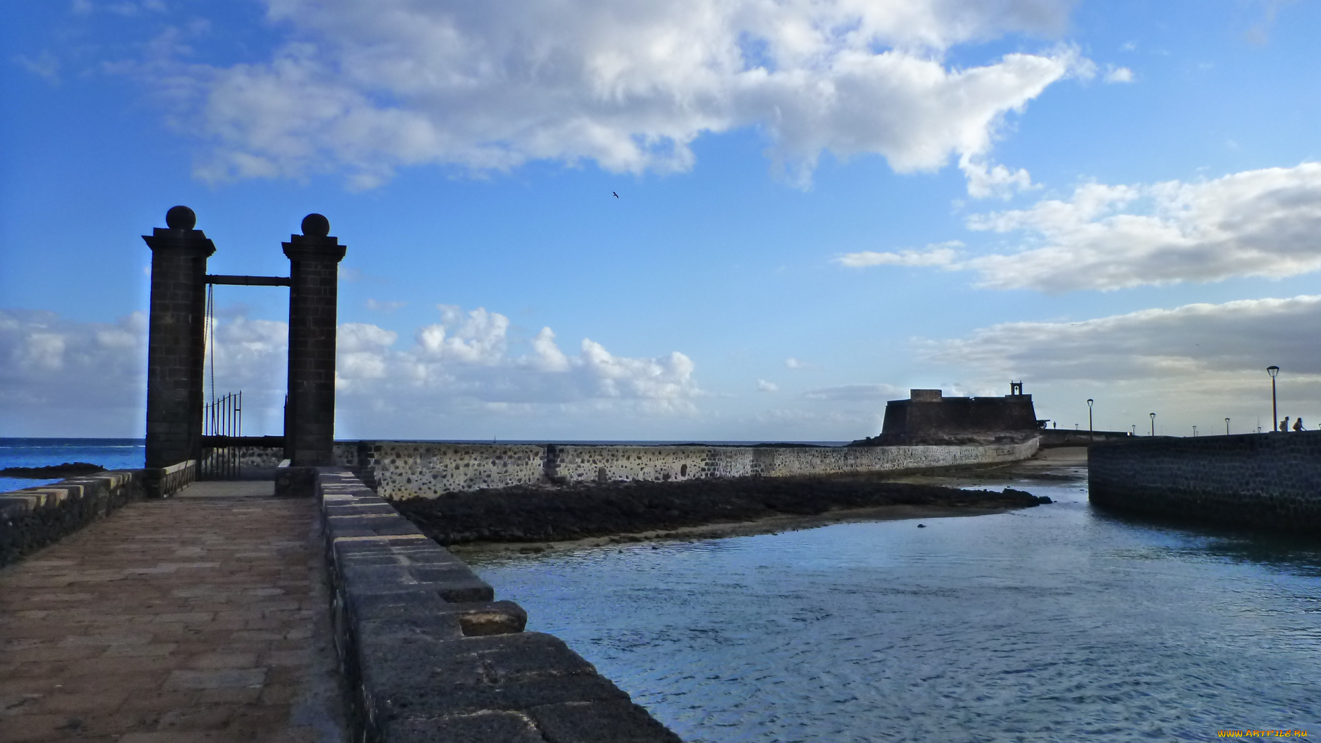 арресифе, города, мосты, канары