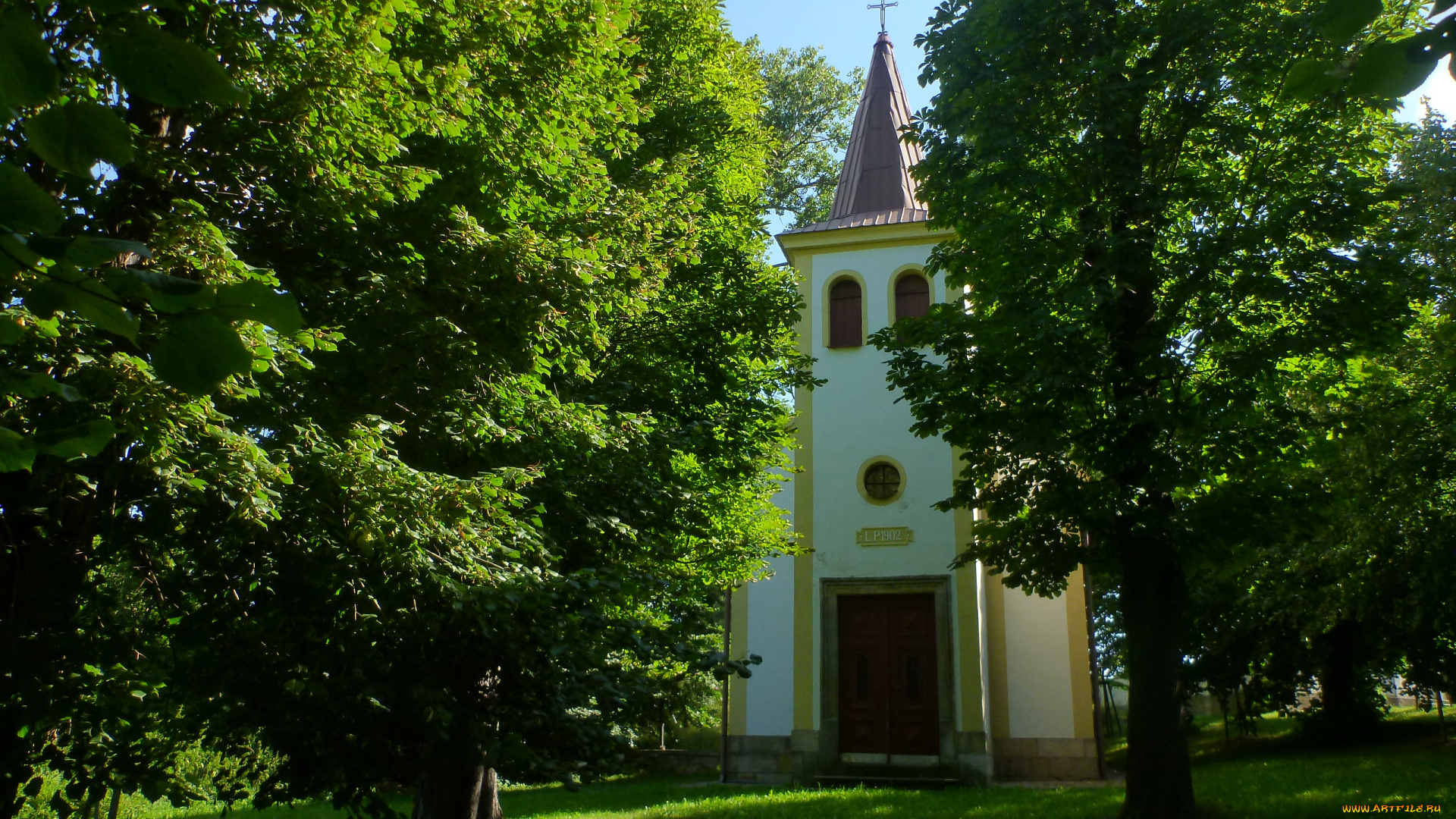 часовня, города, католические, соборы, костелы, аббатства, Чехия