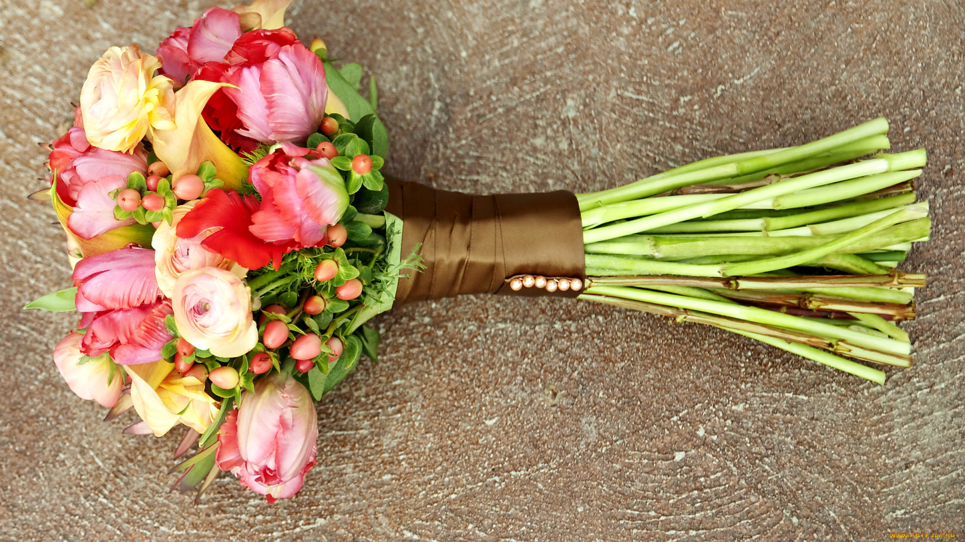 цветы, букеты, композиции, ранункулюс, тюльпаны