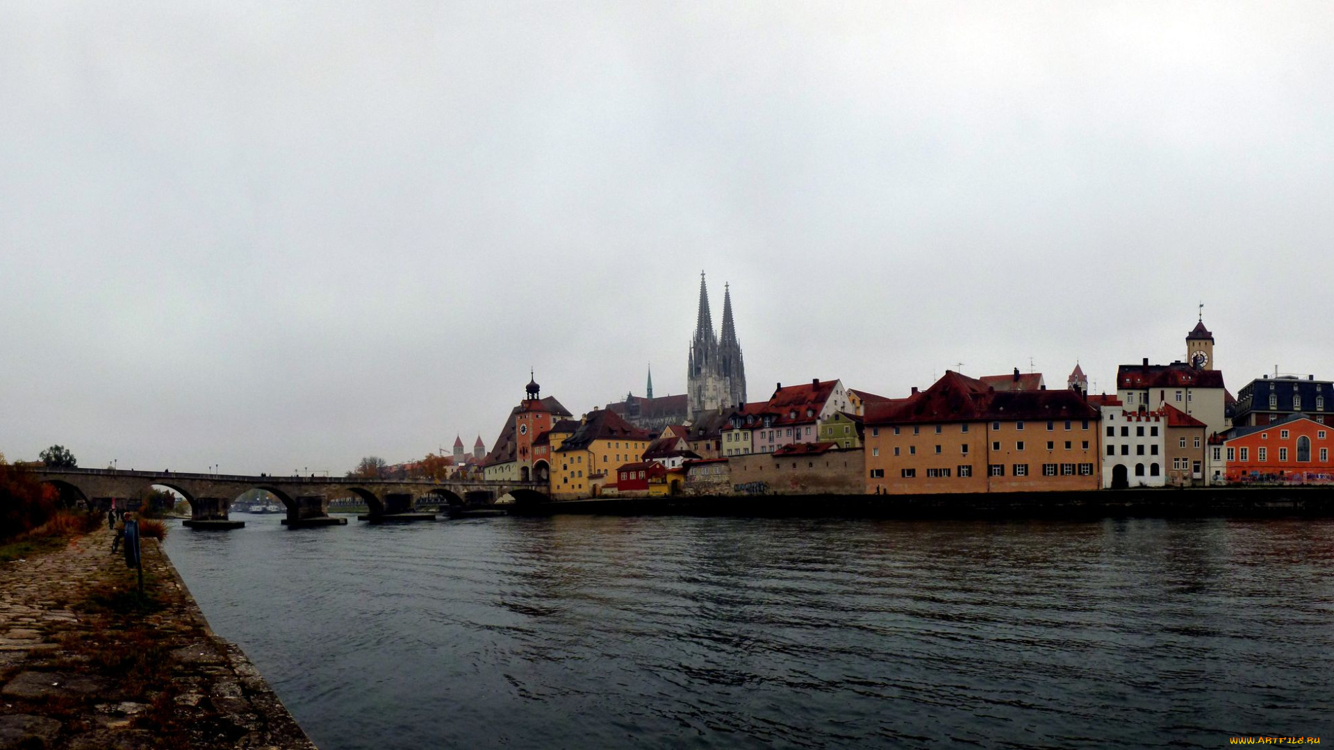regensburg, города, регенсбург, германия, бавария