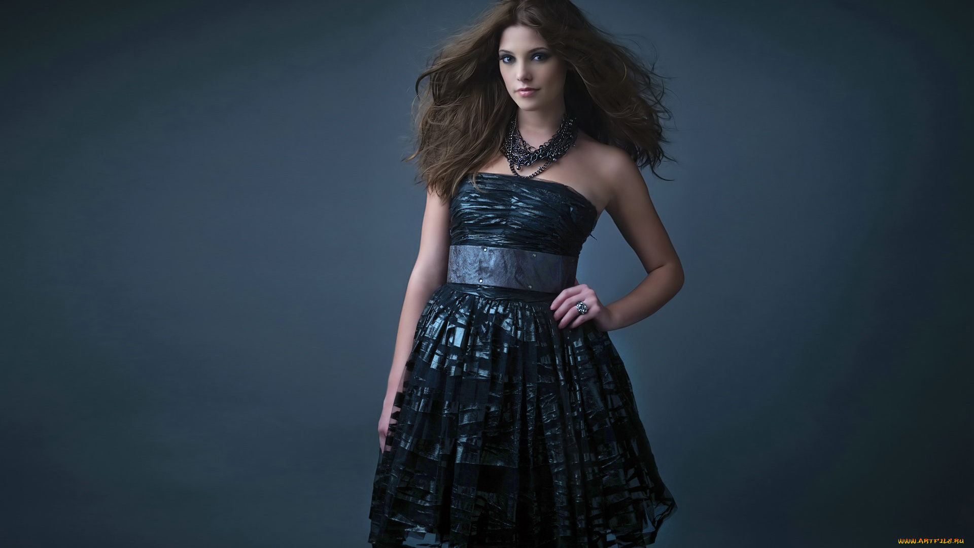 Ashley, Greene, девушки, , , платье, пояс, бусы