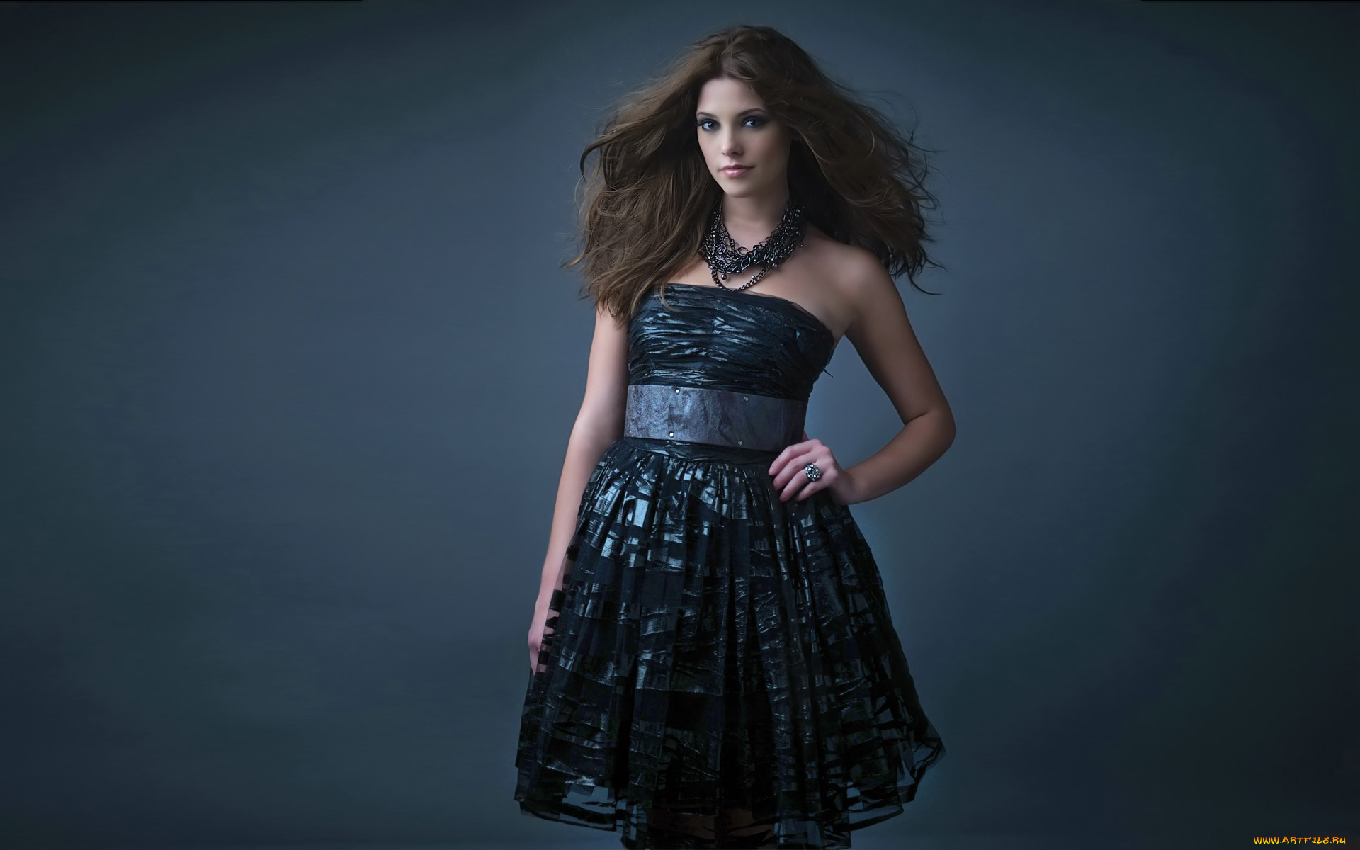 Ashley, Greene, девушки, , , платье, пояс, бусы