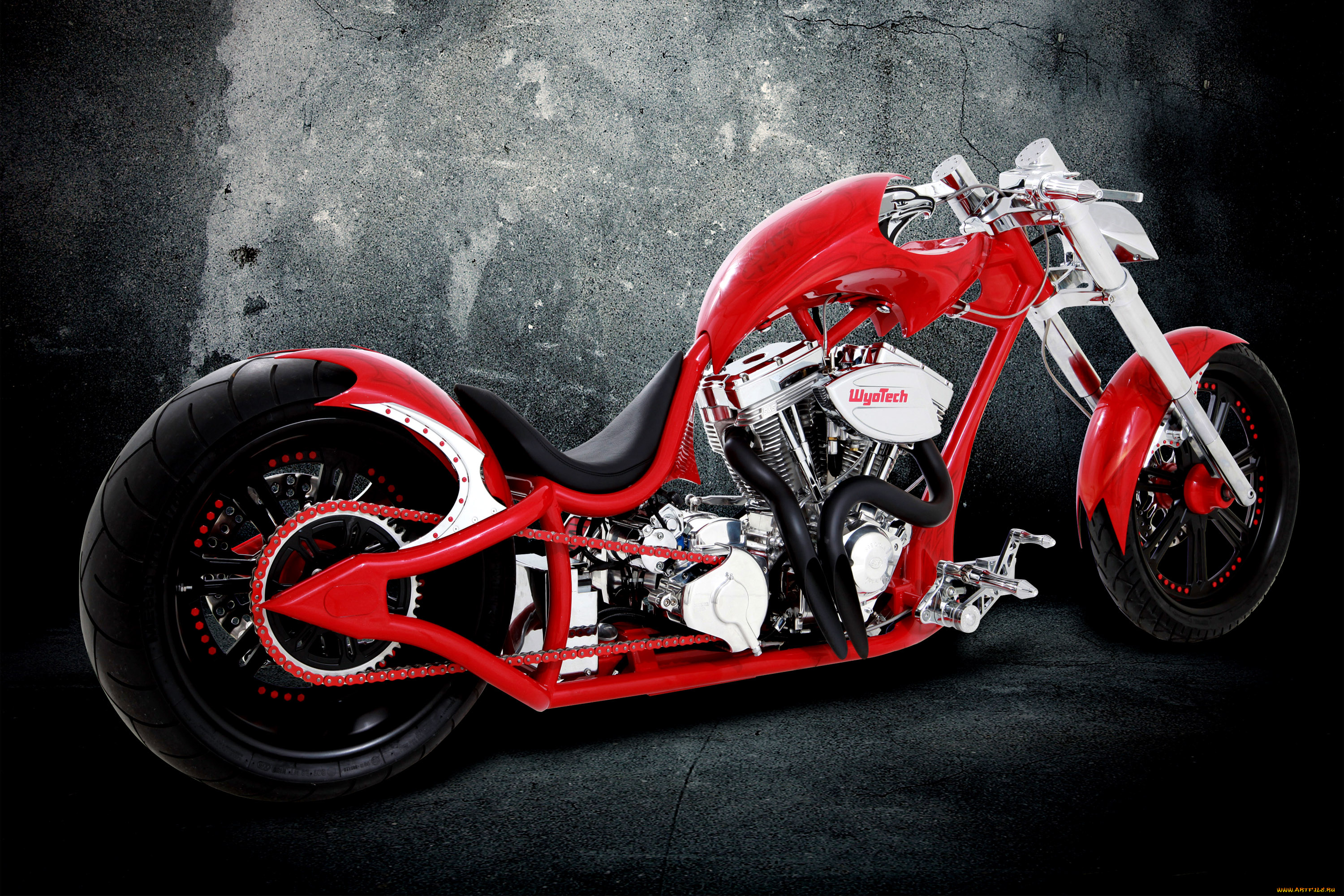 мотоциклы, customs, black