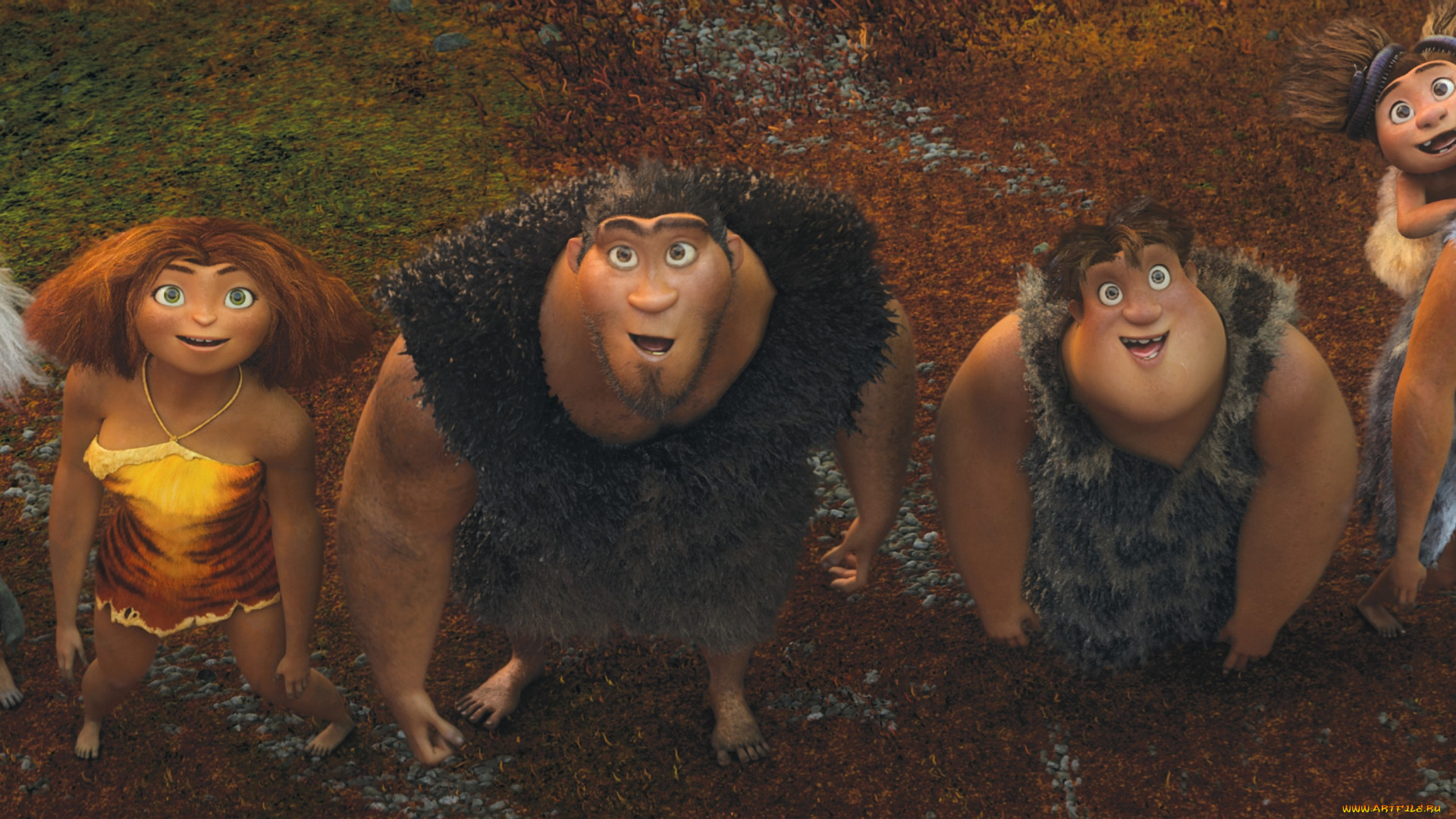 мультфильмы, the, croods, семейка