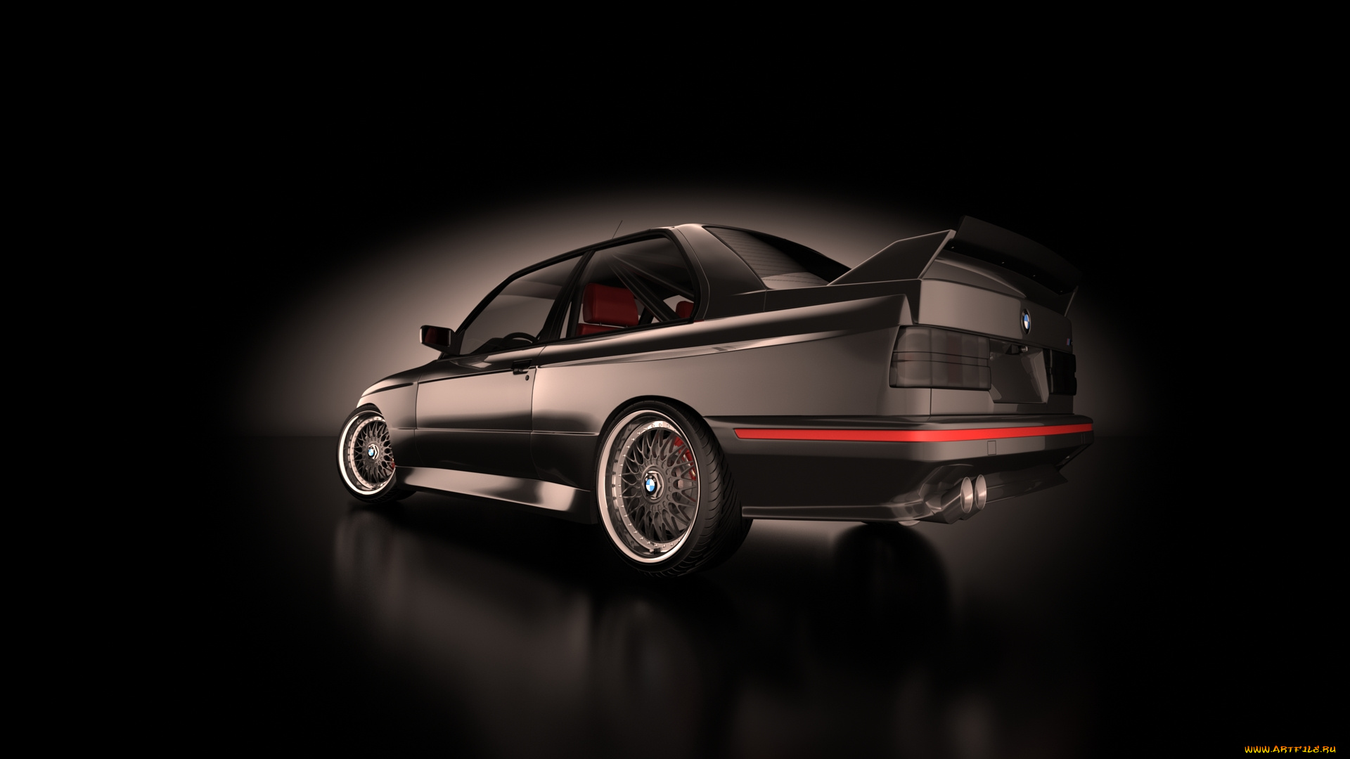 автомобили, 3д, m3, e30, bmw