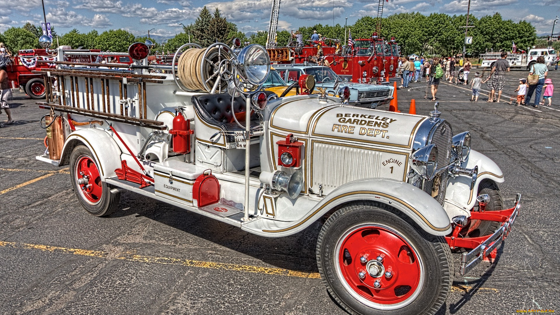 автомобили, пожарные, машины, спецтехника, автомобиль, пожарный