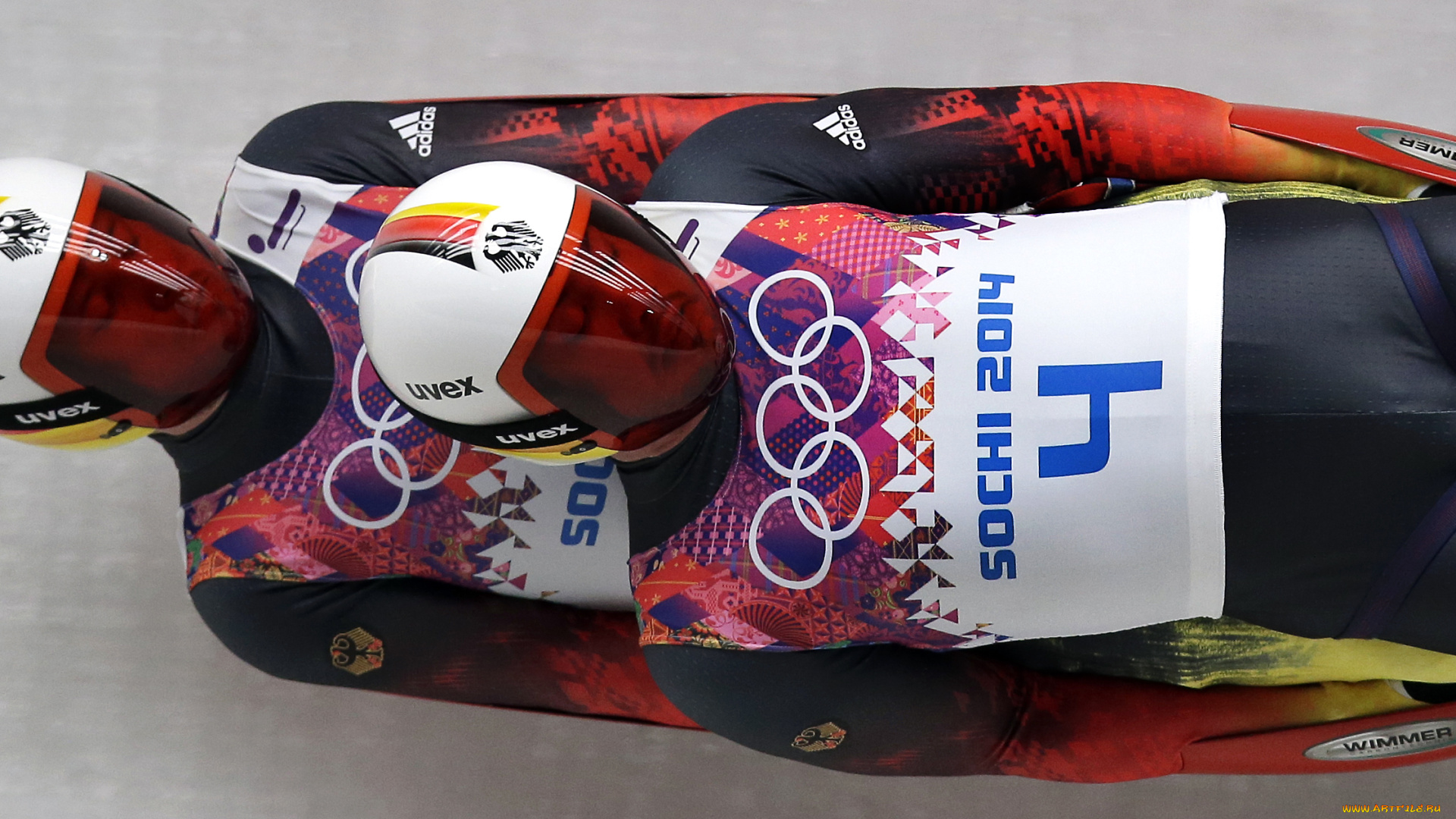 спорт, другое, лед, сани, саночники, спортсмены, сочи, двойка, немцы, скорость, олимпиада