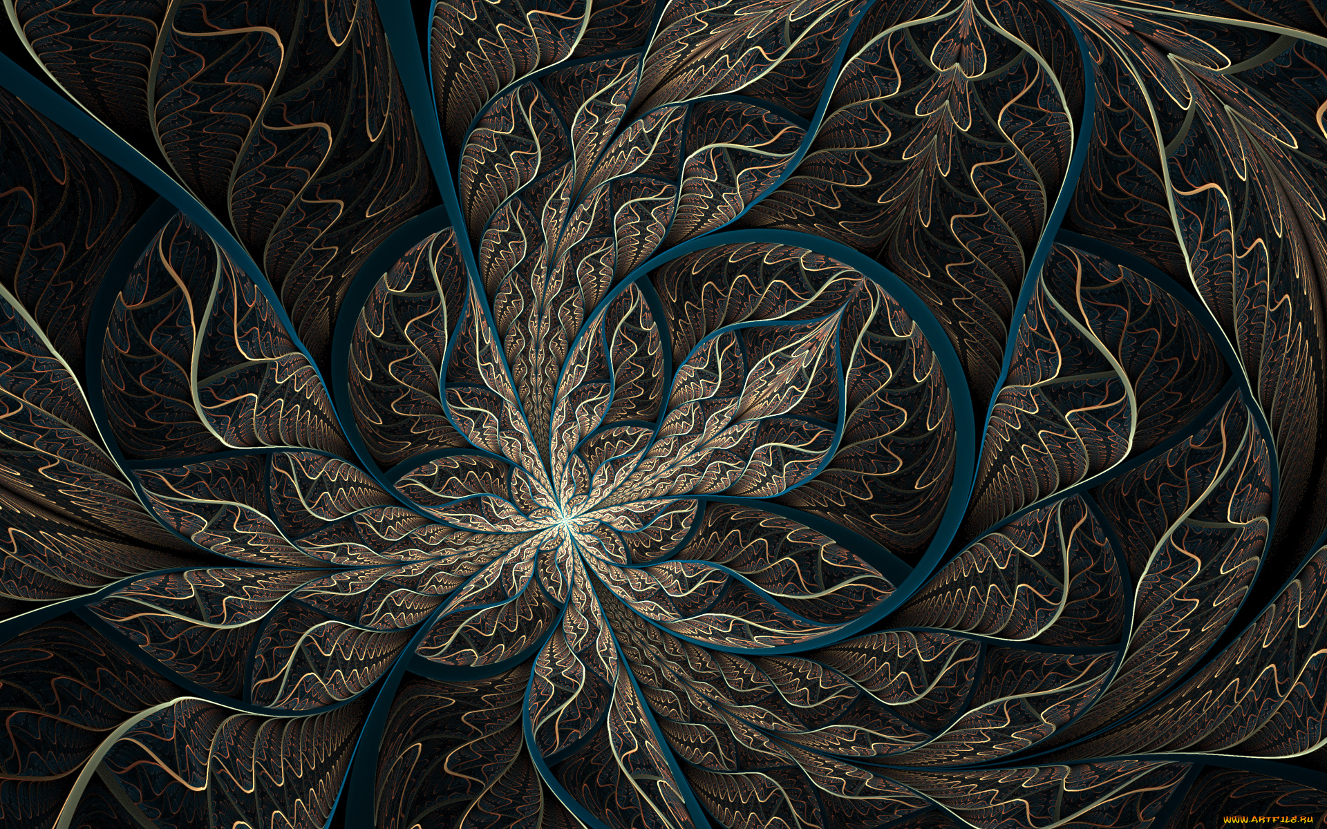 3д, графика, fractal, , фракталы, узор, фон, цвета