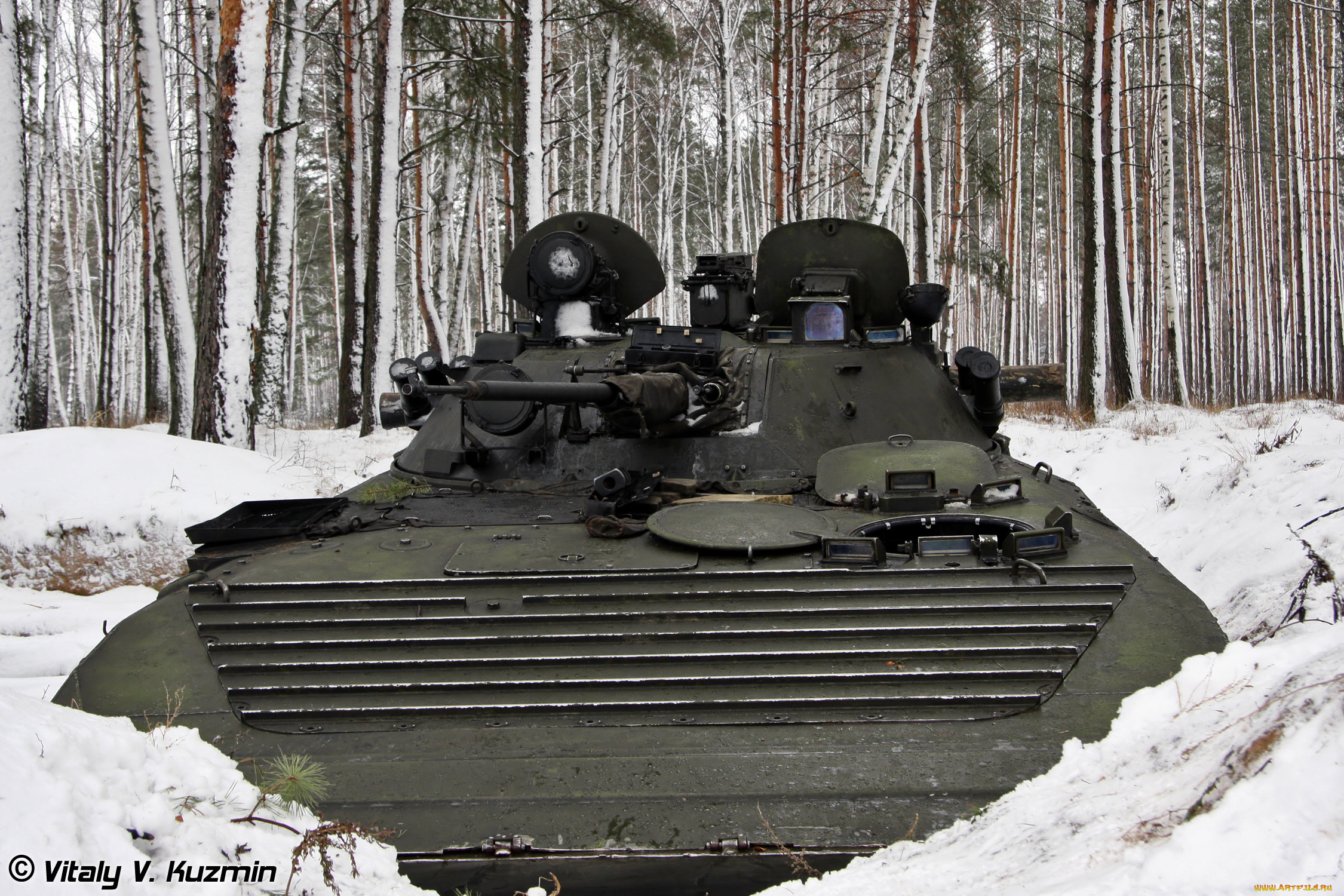 техника, военная, техника, снег