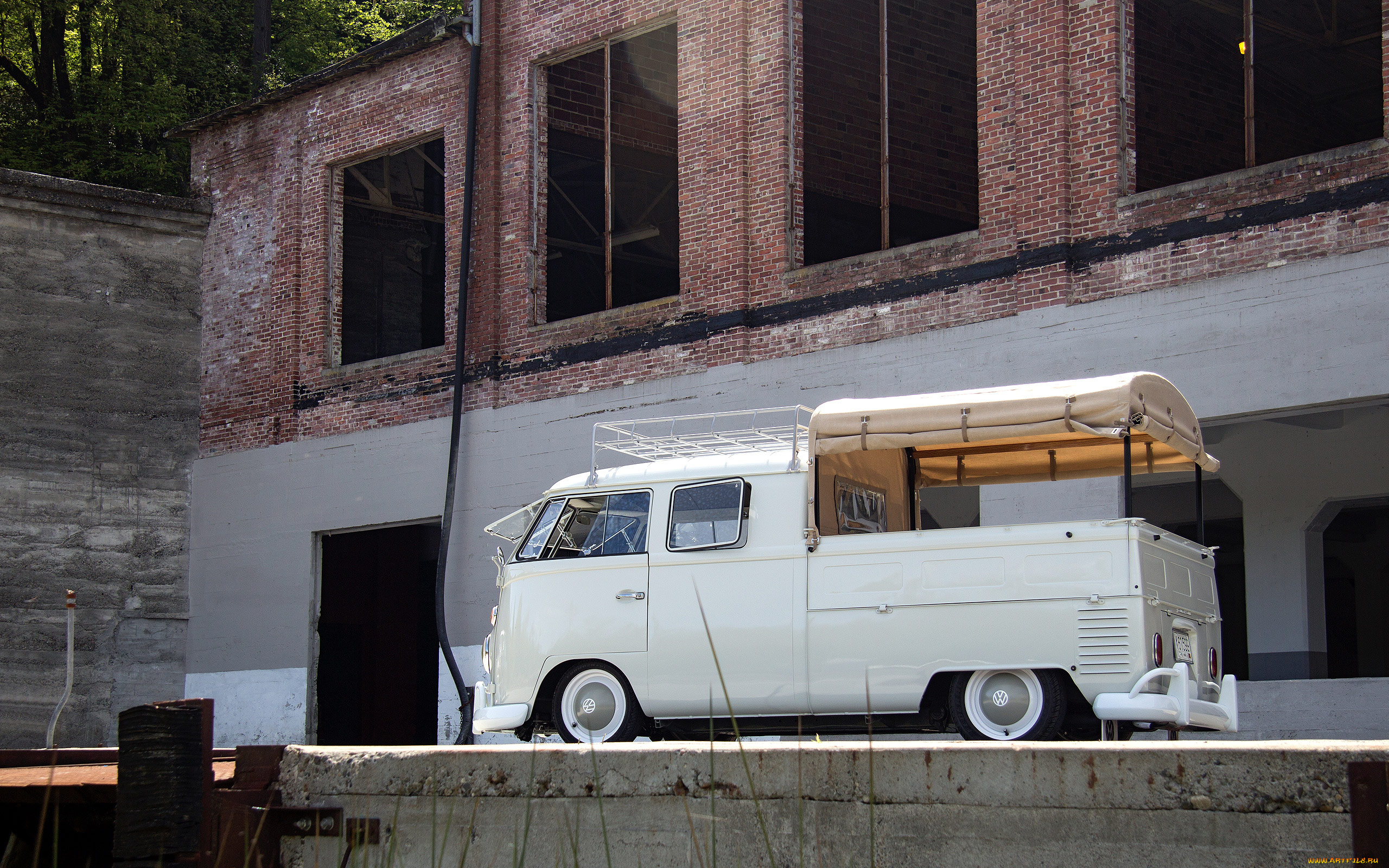 1965, notchback, doublecab, автомобили, volkswagen, notchback