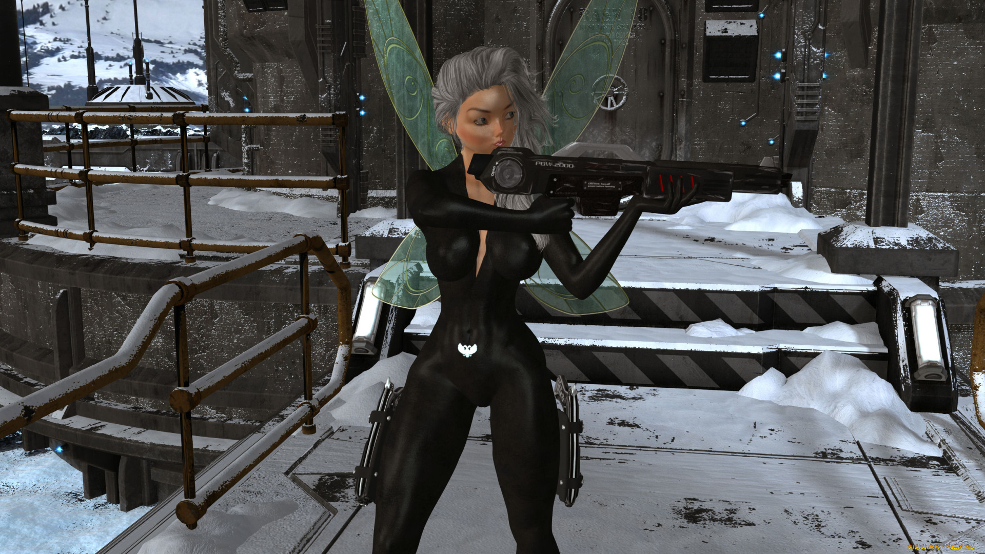 3д, графика, эльфы, , elves, оружие, фон, взгляд, фея