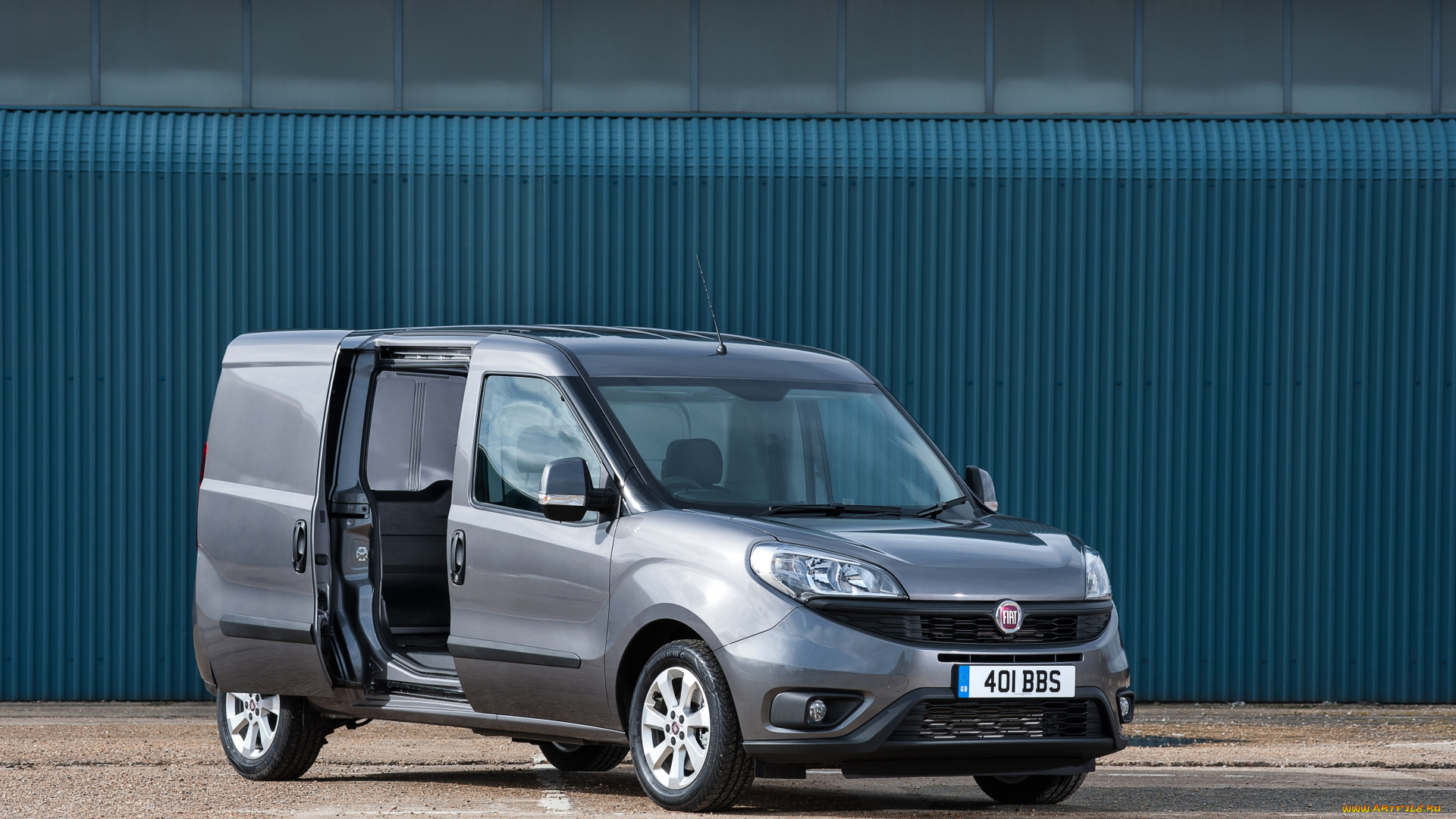 автомобили, fiat, 263, 2015г, uk-spec, maxi, серый, cargo, doblо