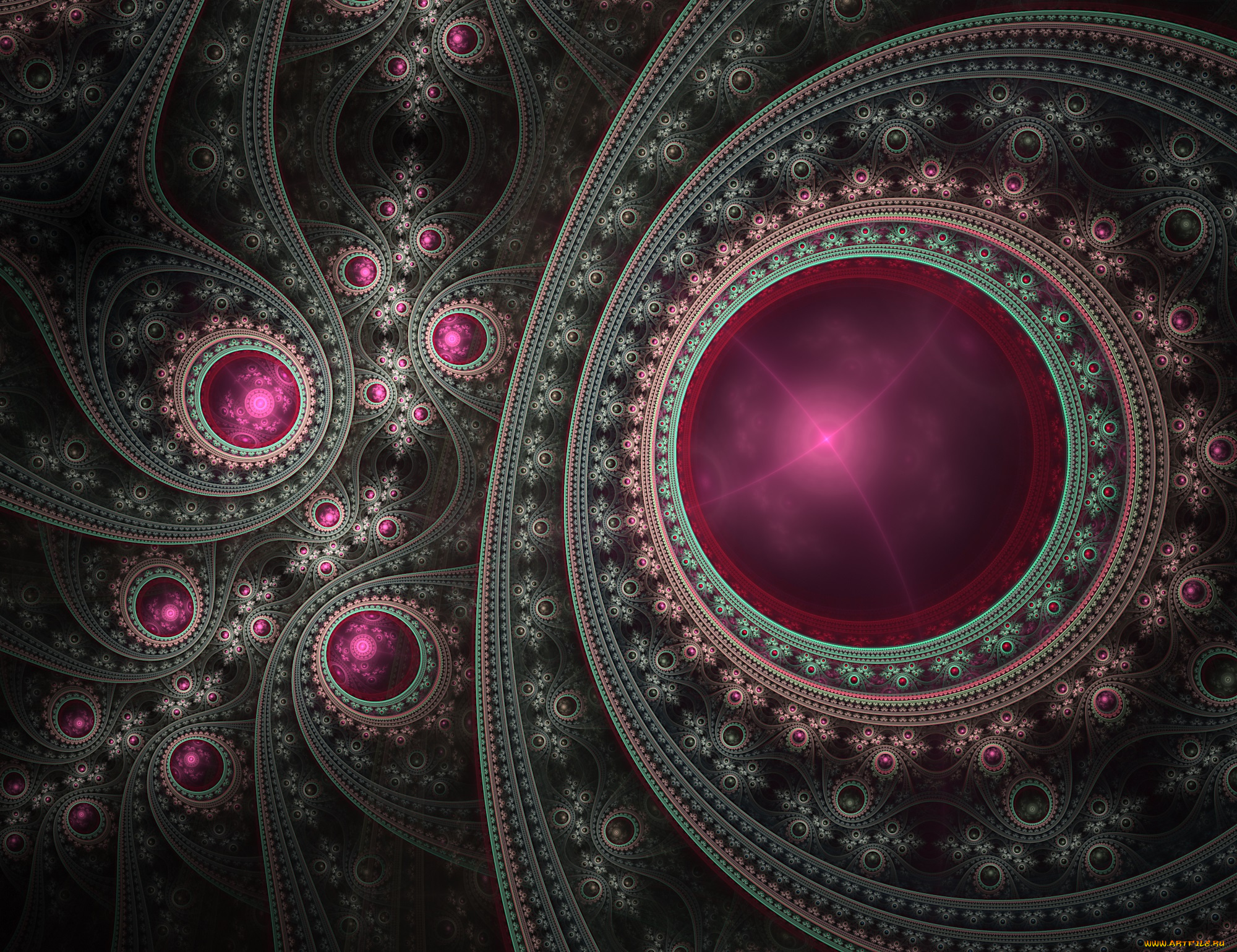 3д, графика, фракталы, , fractal, цвета, фон, узор