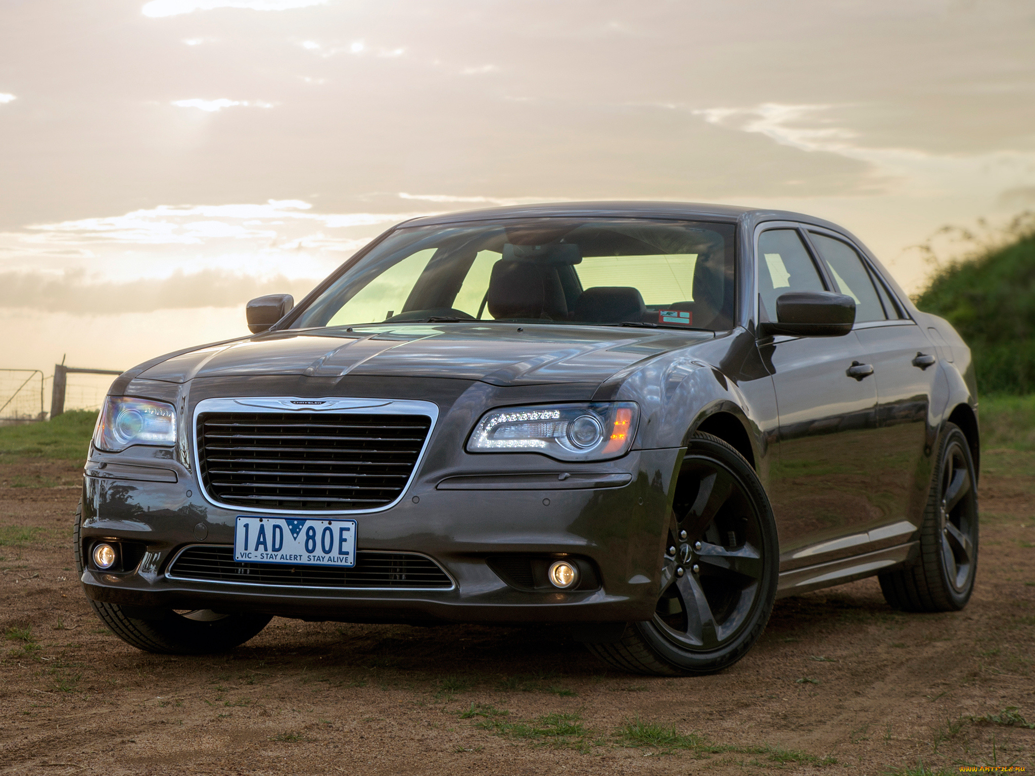 автомобили, chrysler, 2013г, au-spec, 300s, темный