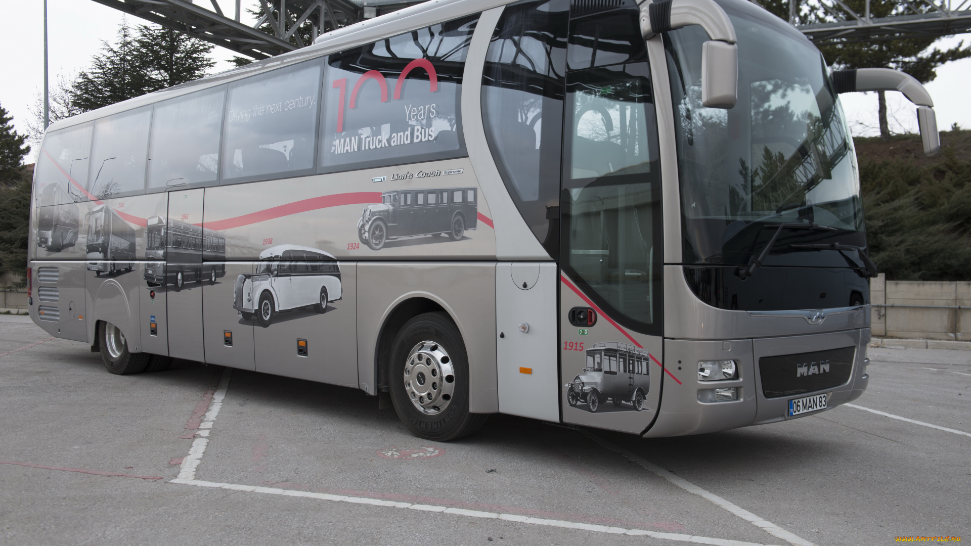 автомобили, автобусы, supreme, coach, 2015г, lions, man