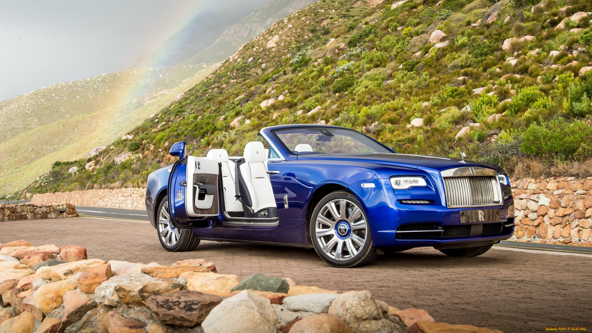 автомобили, rolls-royce, dawn, 2015о, uk-spec