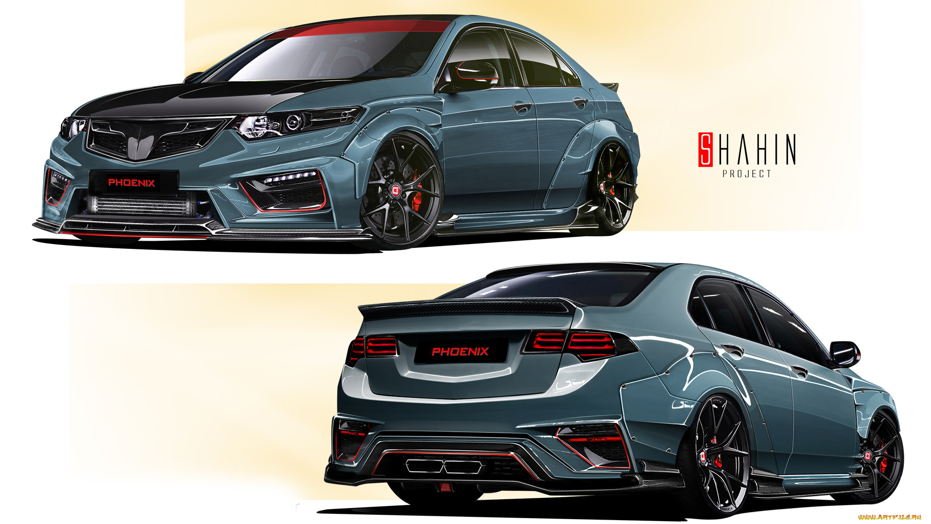 автомобили, виртуальный, тюнинг, accord