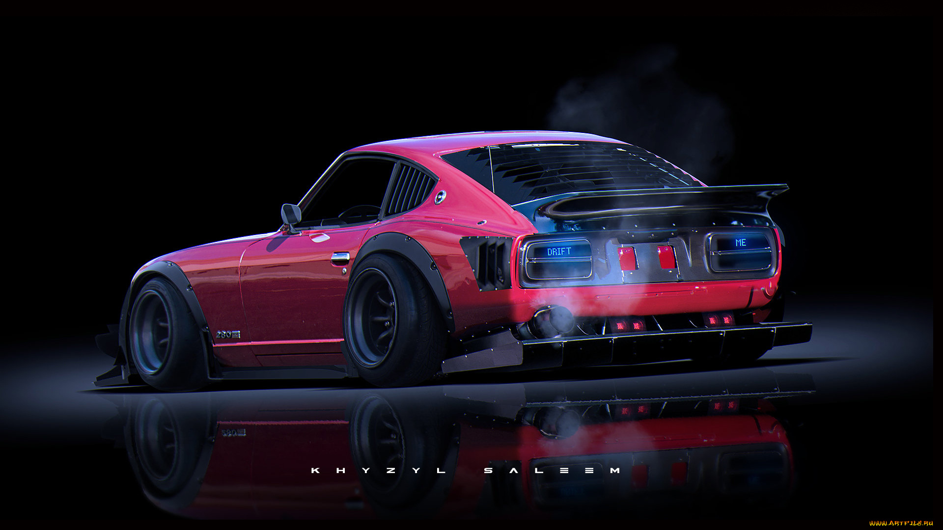 автомобили, виртуальный, тюнинг, datsun, fairlady