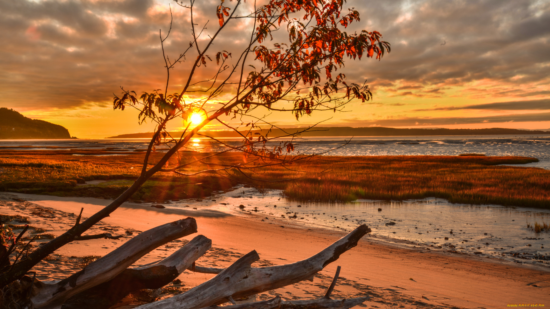 природа, восходы, закаты, рассвет