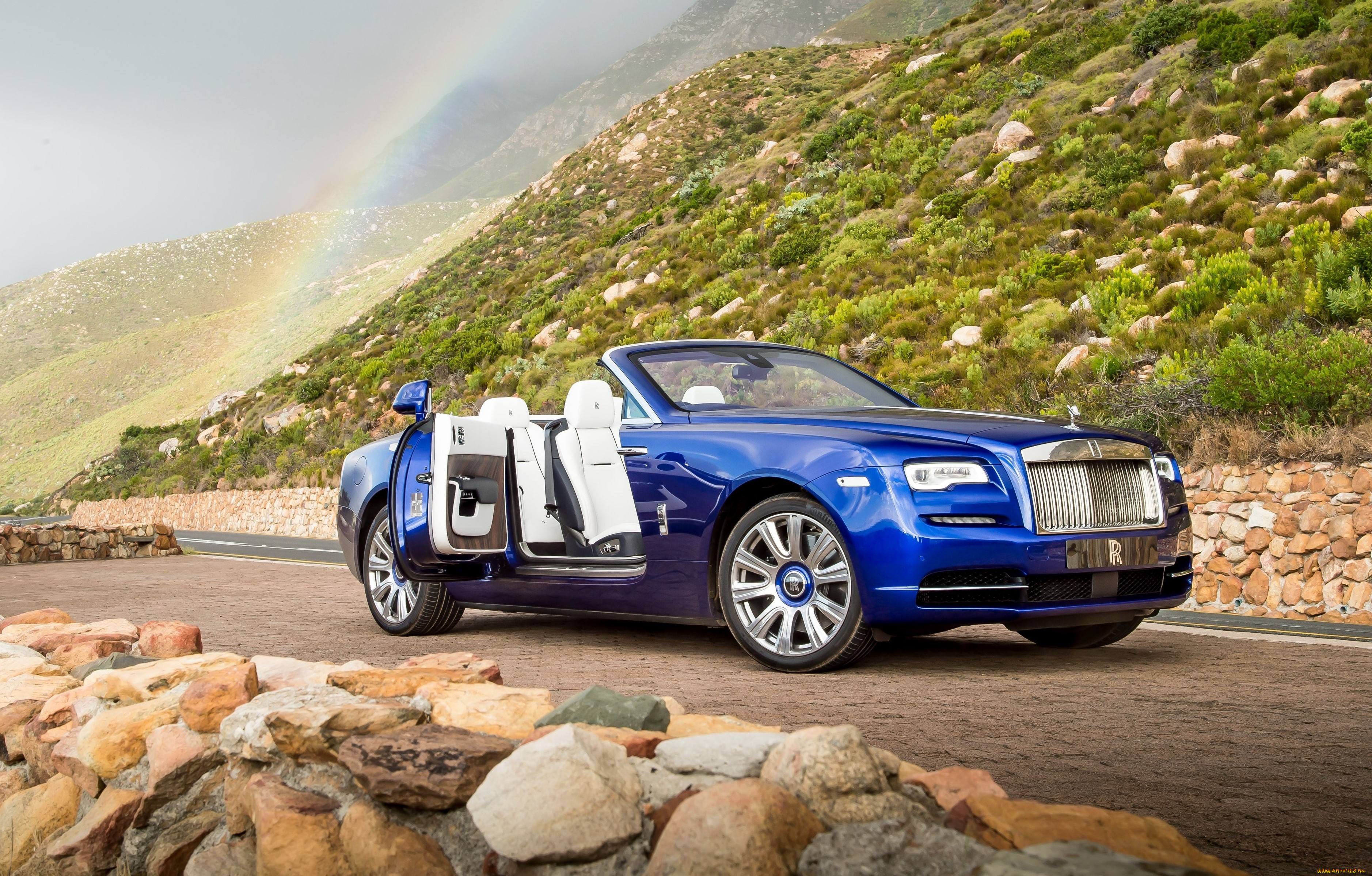 автомобили, rolls-royce, dawn, 2015о, uk-spec