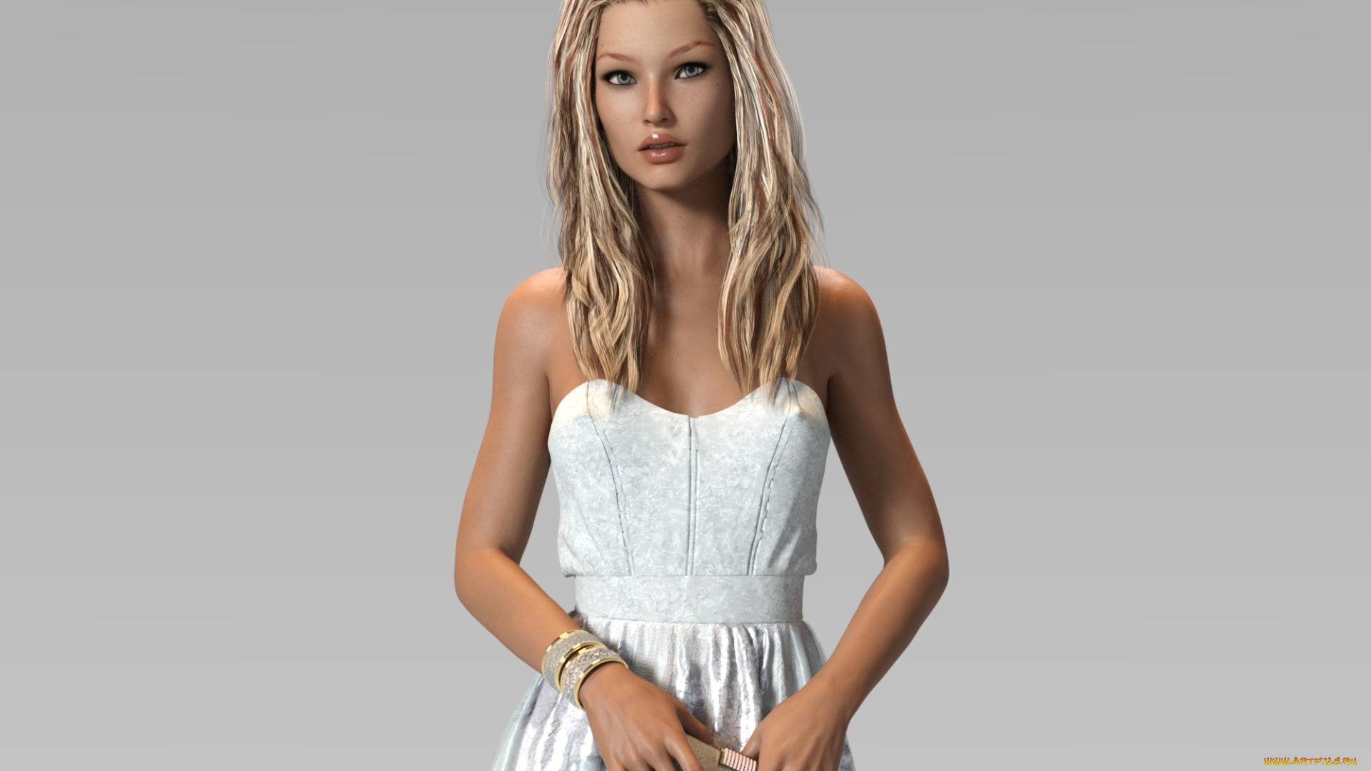 3д, графика, люди, , people, девушка, взгляд, фон