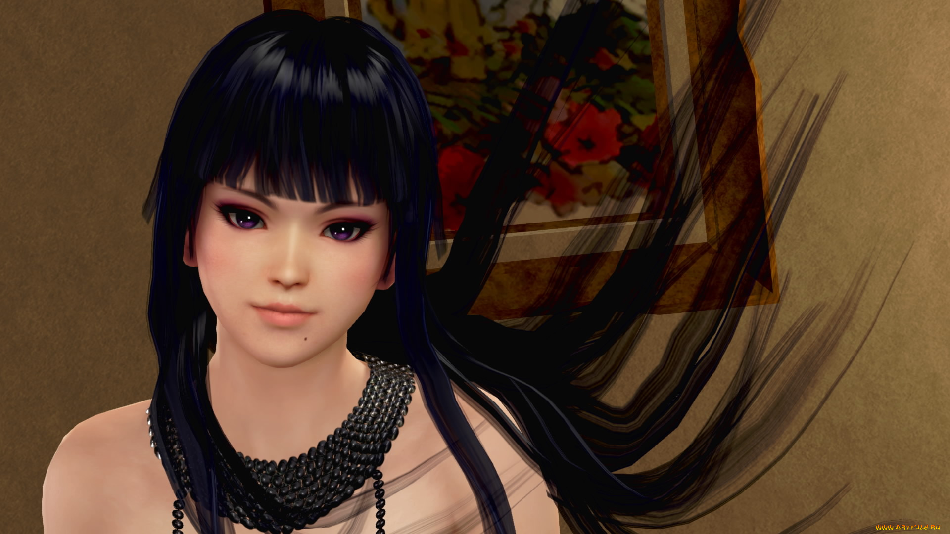 3д, графика, портрет, , portraits, фон, взгляд, девушка