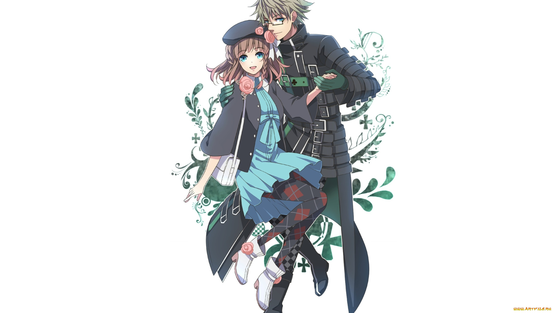 аниме, amnesia, двое