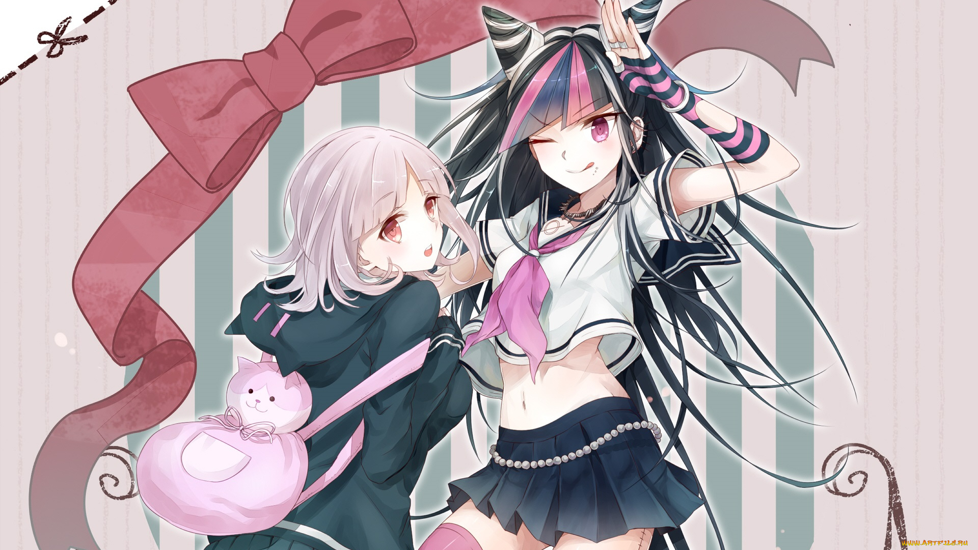 аниме, danganronpa, девочки