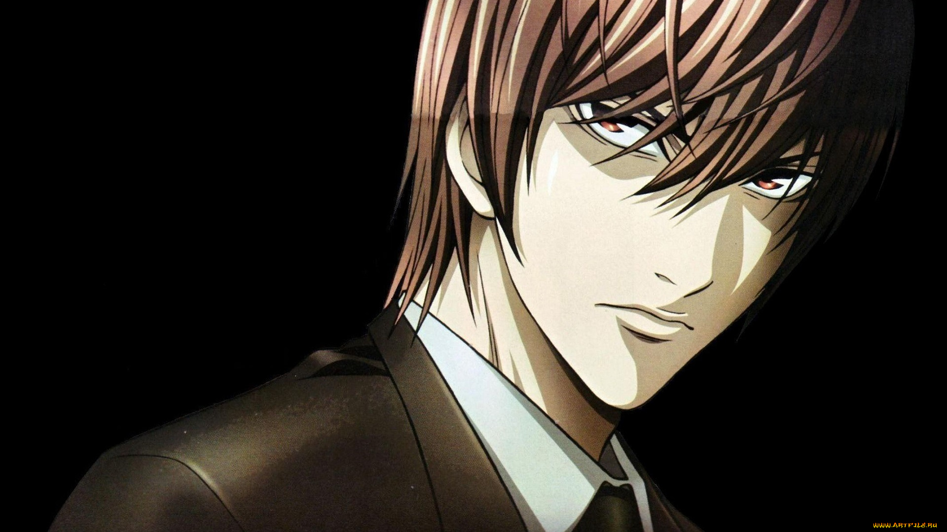 аниме, death, note, yagami, raito