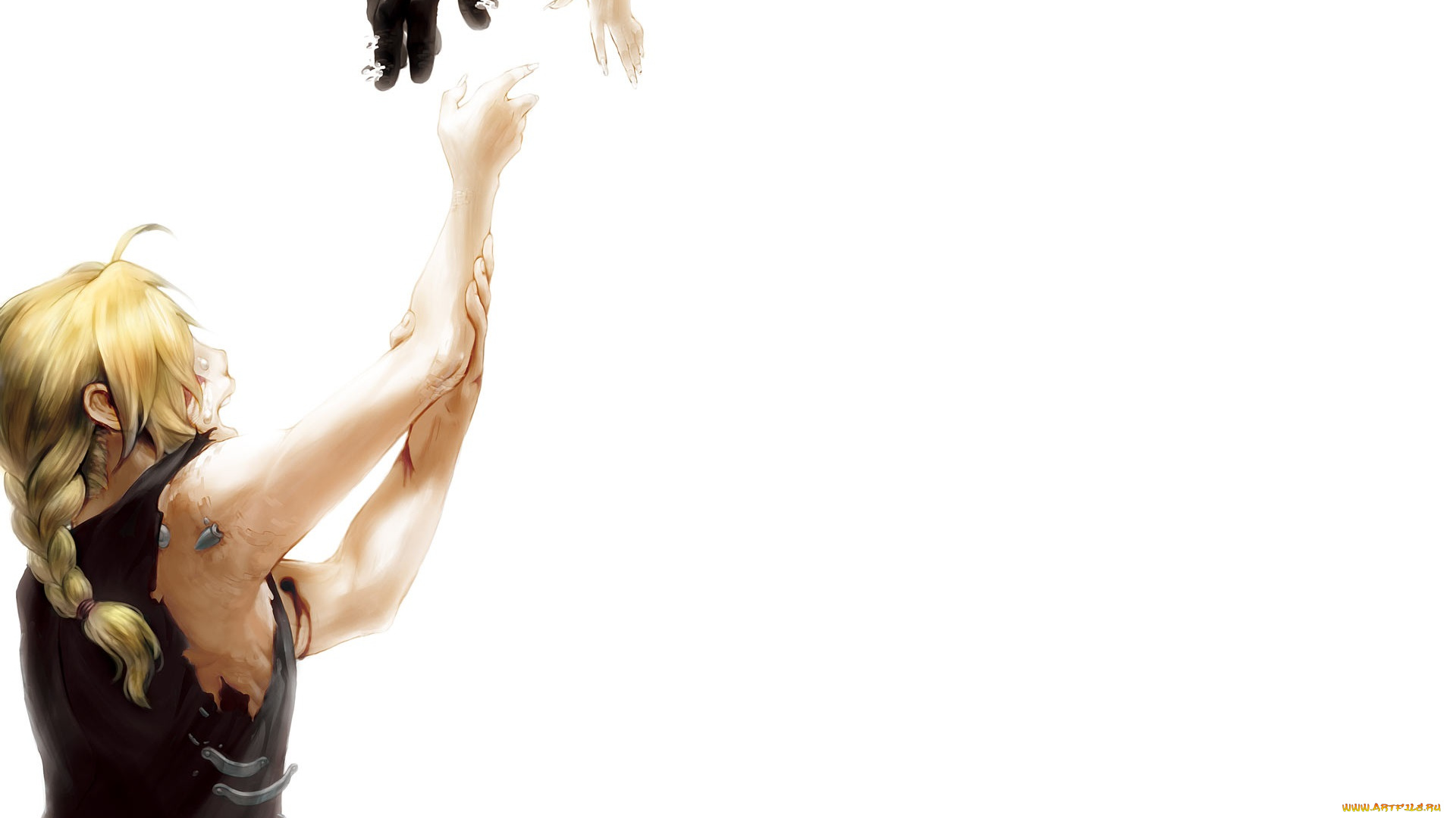 аниме, fullmetal, alchemist, эдвард